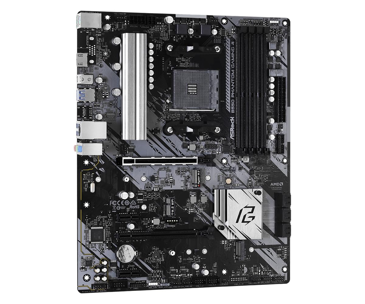 Foto 5 pulgar | Placa Base Asrock B550 Phantom Gaming 4 Para Amd Ryzen - Venta Internacional.
