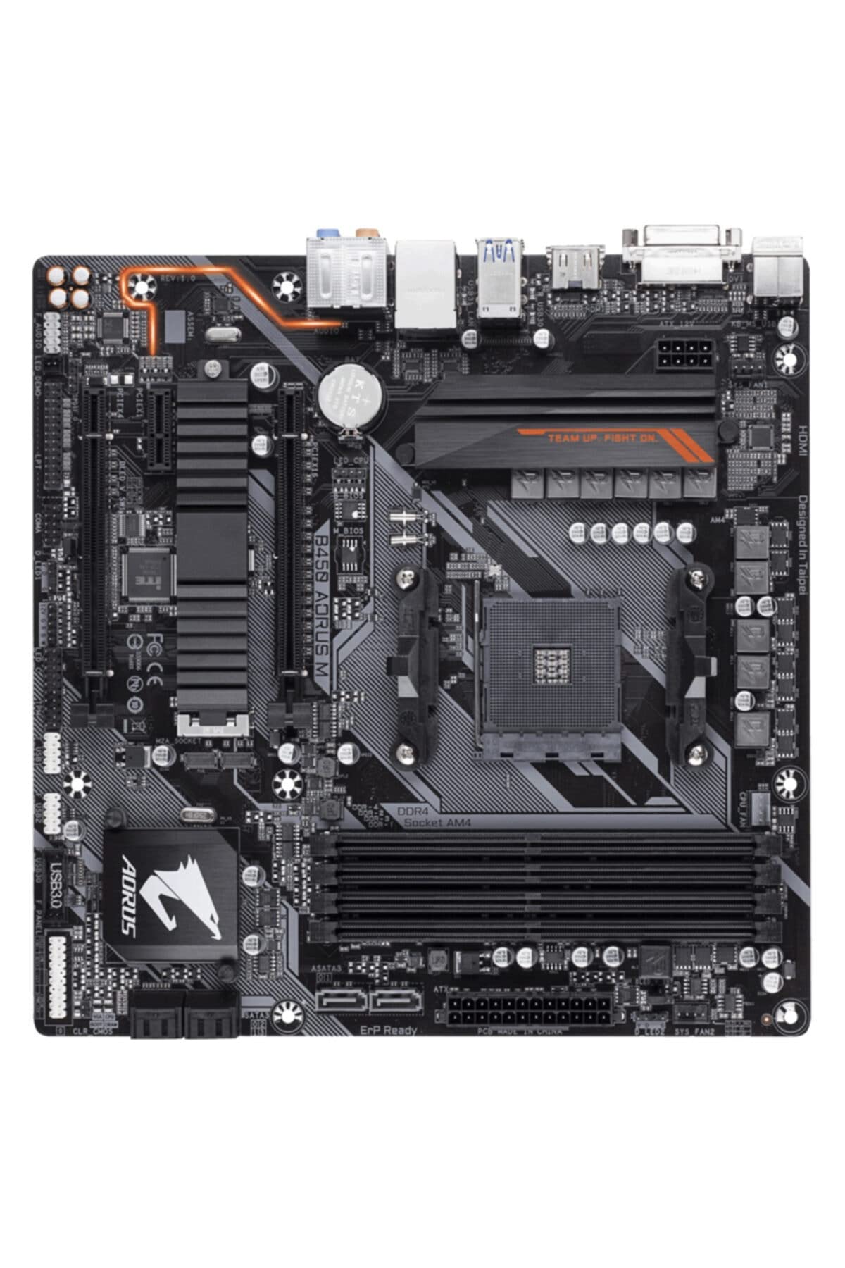 Foto 2 | Placa Base Gigabyte Aorus B450 Aorus M Socket Am4 Micro Atx - Venta Internacional.