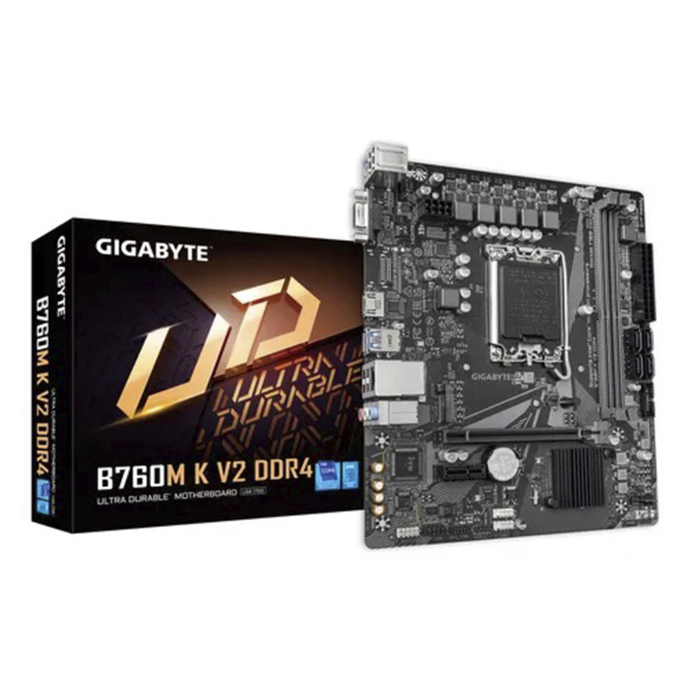Foto 2 pulgar | Placa Base Gigabyte B760M K V2 DDR4 Intel 1700 Ddra 64GB HDMI ATX