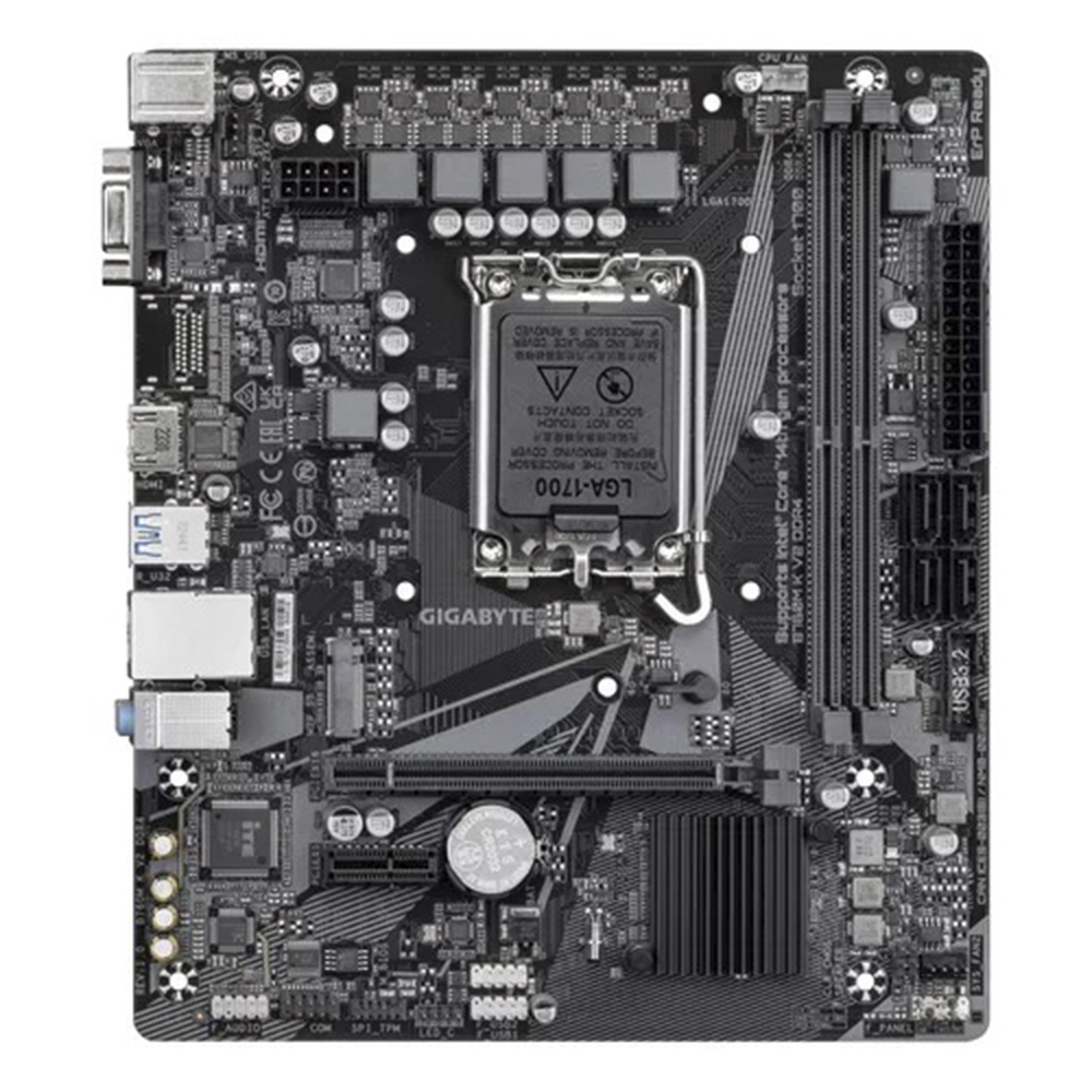 Foto 4 pulgar | Placa Base Gigabyte B760M K V2 DDR4 Intel 1700 Ddra 64GB HDMI ATX