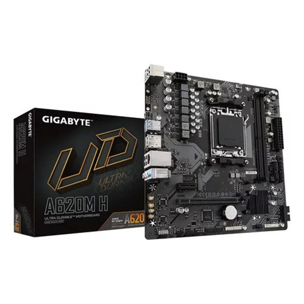 Mb Gigabyte A620m H Ryzen Am5 Ddr5 128gb Hdmi Atx A620m H V2