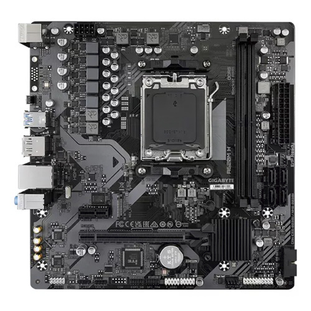 Foto 3 pulgar | Mb Gigabyte A620m H Ryzen Am5 Ddr5 128gb Hdmi Atx A620m H V2