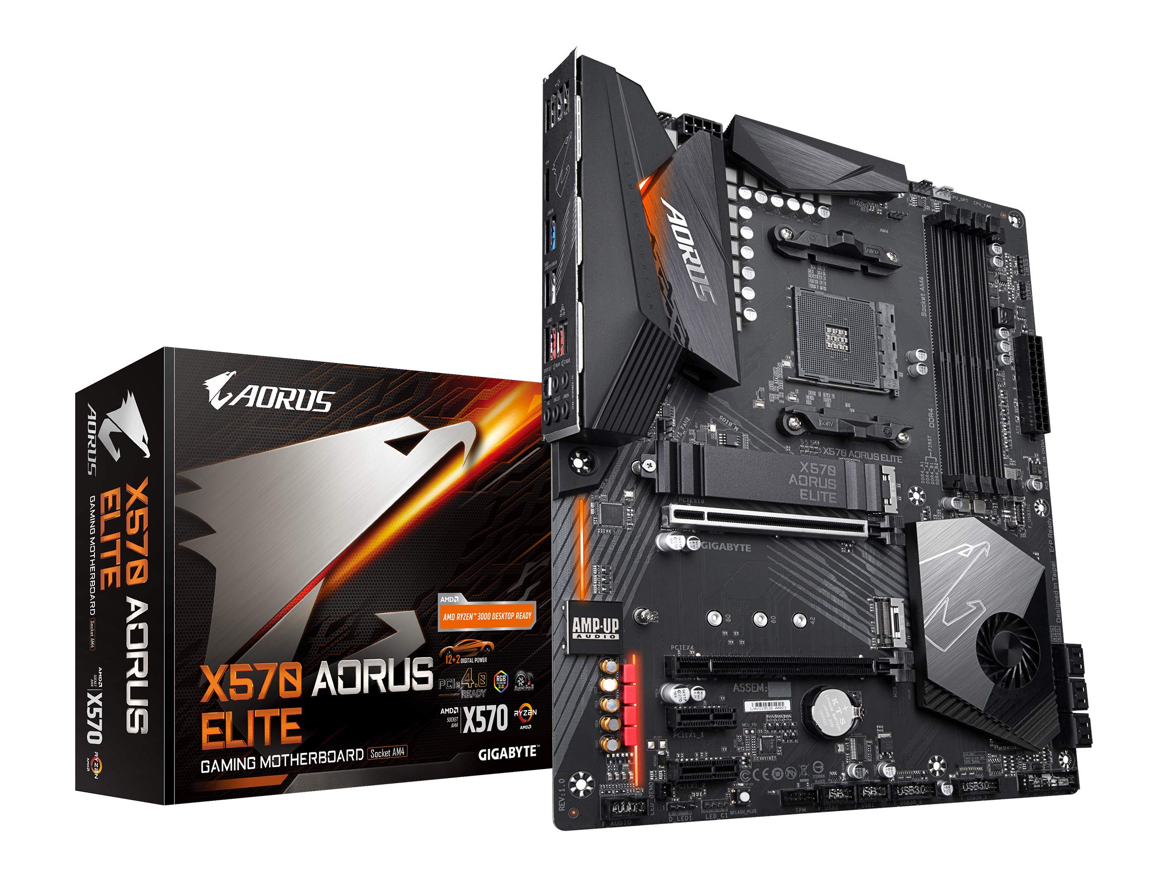 Placa Madre Gigabyte X570 Aorus Elite Amd Ryzen 3000 - Venta Internacional.