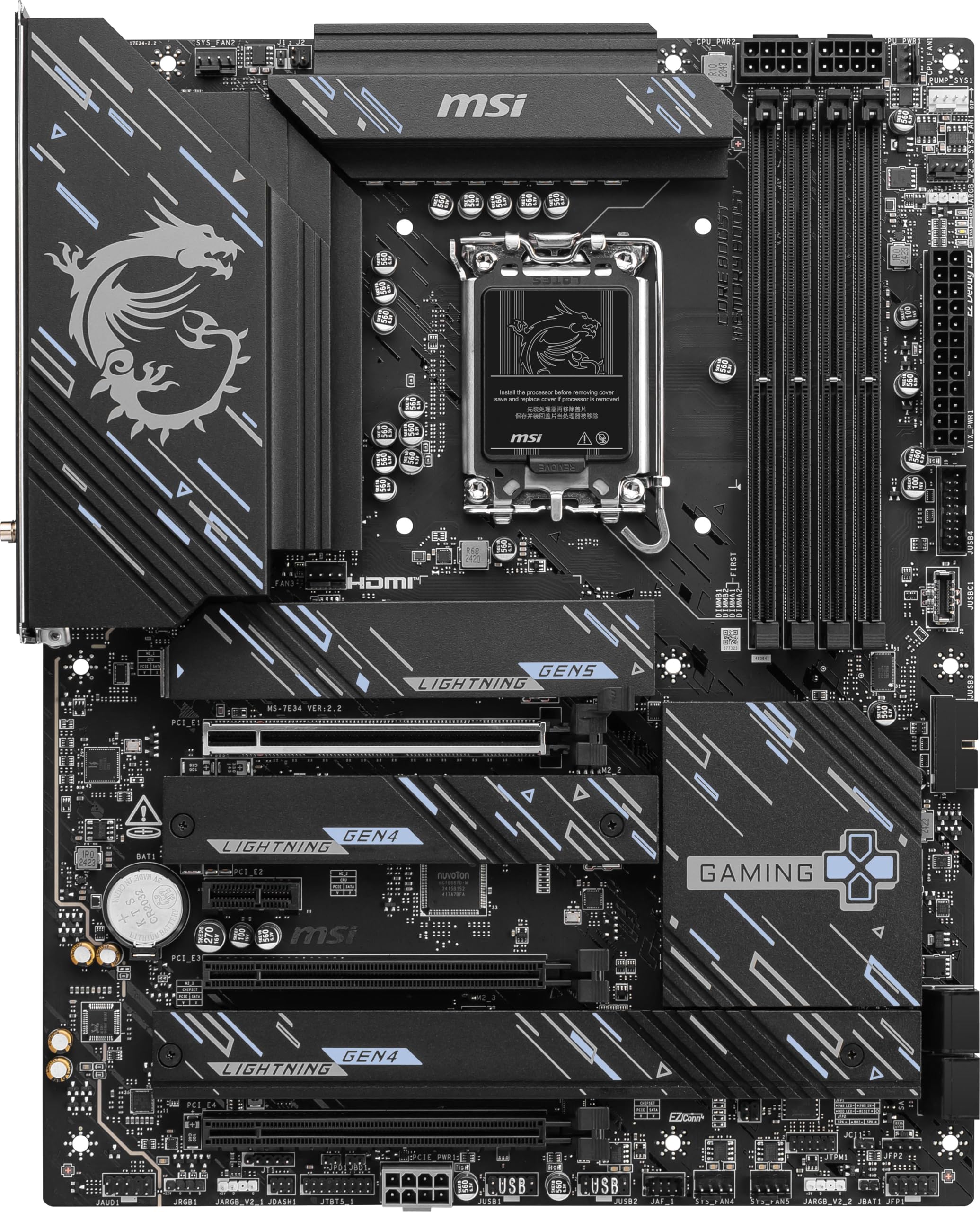 Foto 3 pulgar | Placa Madre Msi Z890 Gaming Plus Wifi Atx Con Core Ultra 2 - Venta Internacional.