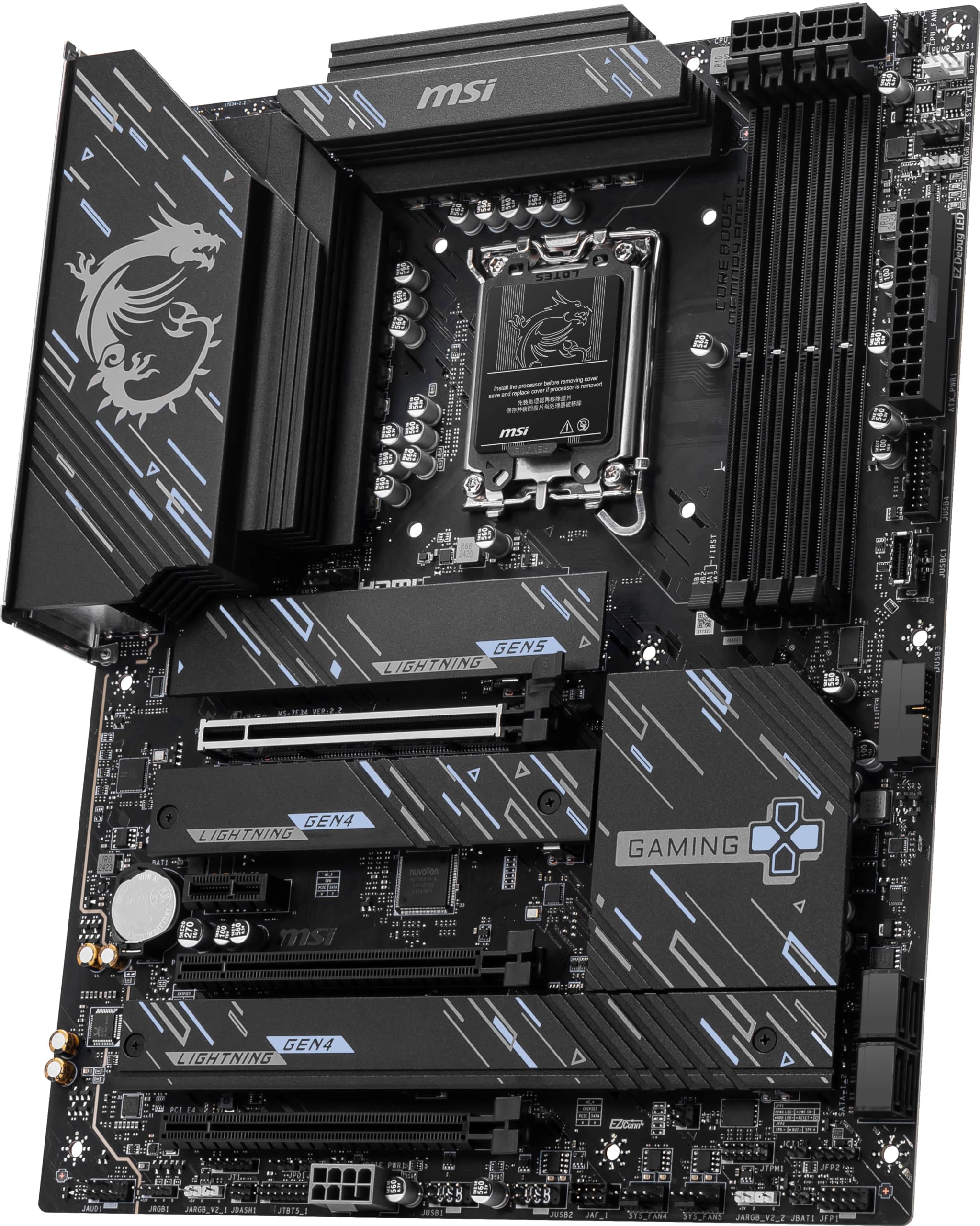 Foto 4 pulgar | Placa Madre Msi Z890 Gaming Plus Wifi Atx Con Core Ultra 2 - Venta Internacional.