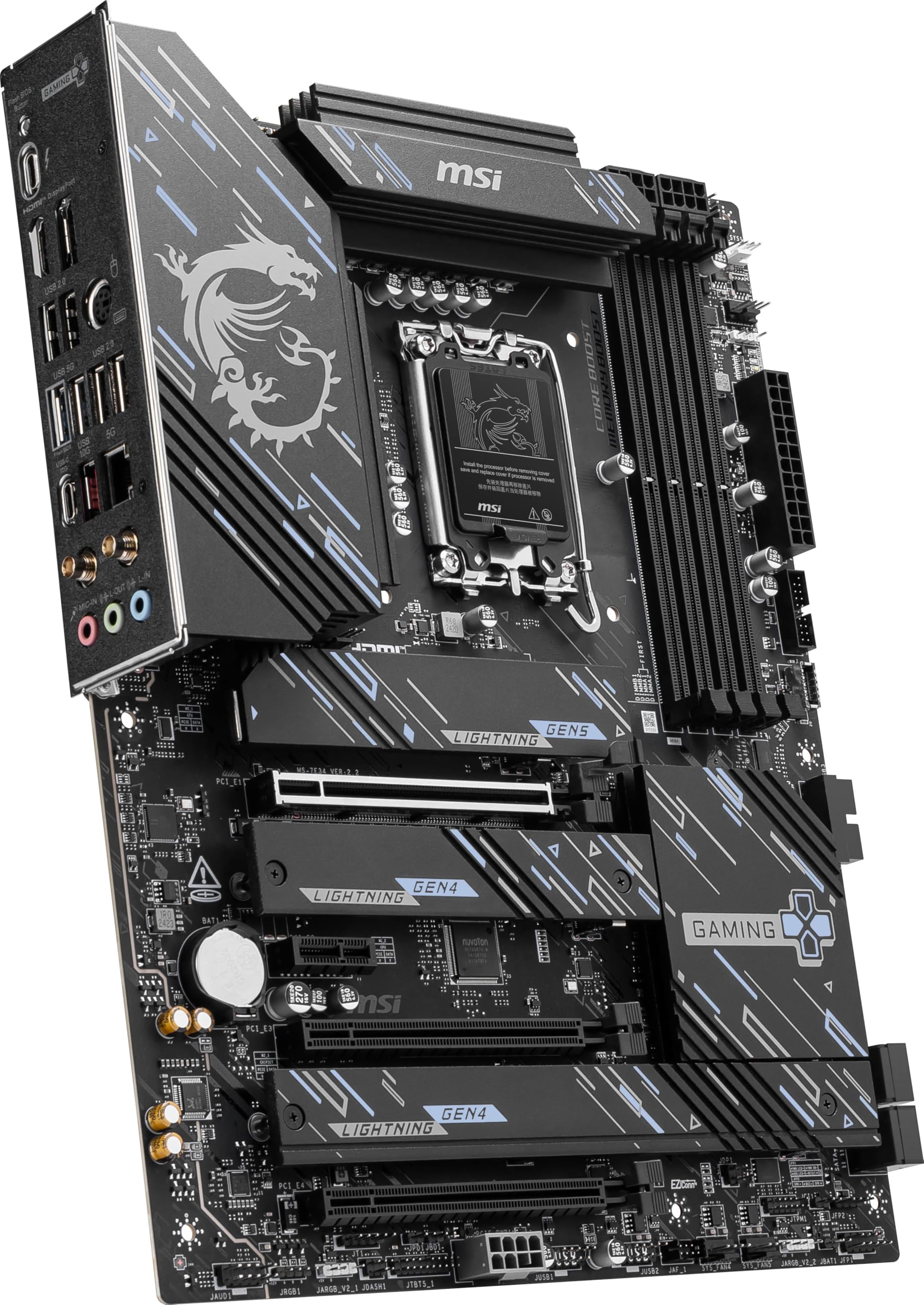 Foto 5 pulgar | Placa Madre Msi Z890 Gaming Plus Wifi Atx Con Core Ultra 2 - Venta Internacional.