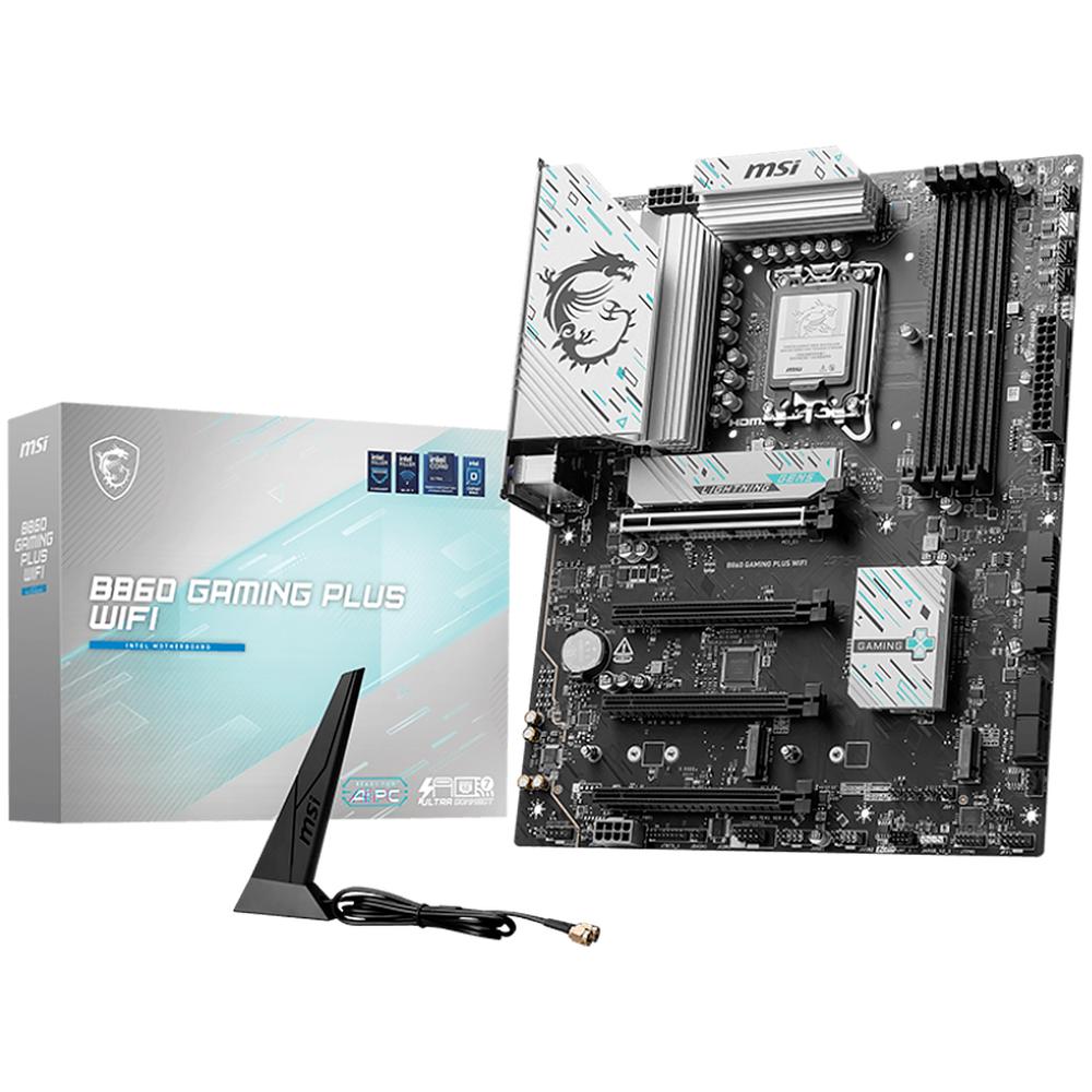 Foto 2 pulgar | Tarjeta Madre Msi B860 Gaming Plus Wifi Lga1851 4x Ddr5 3x M.2 Pcie 5.0 Usb-c Wifi 7 Bt 5.4 Atx