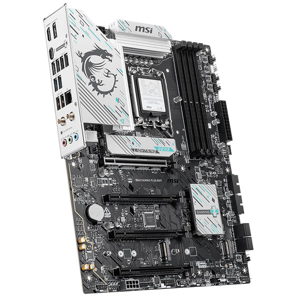 Foto 4 pulgar | Tarjeta Madre Msi B860 Gaming Plus Wifi Lga1851 4x Ddr5 3x M.2 Pcie 5.0 Usb-c Wifi 7 Bt 5.4 Atx