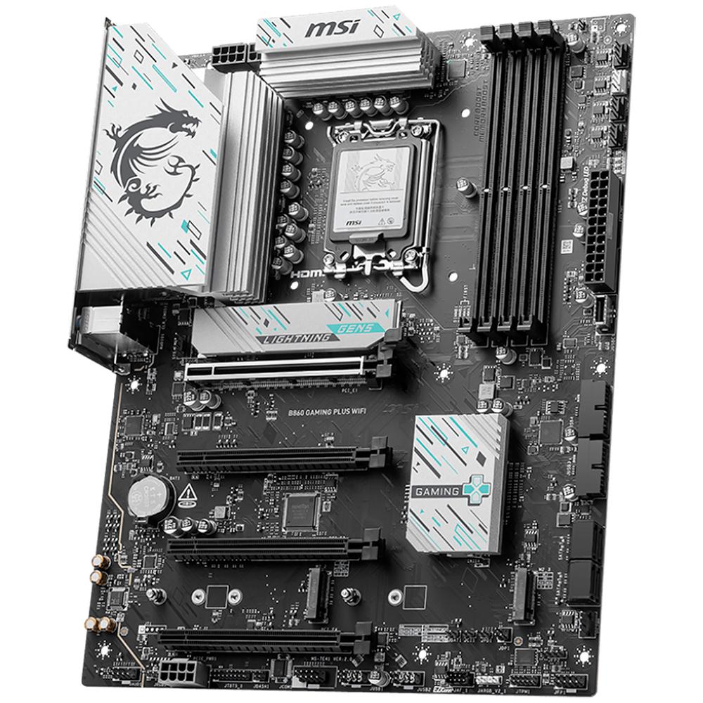 Foto 5 pulgar | Tarjeta Madre Msi B860 Gaming Plus Wifi Lga1851 4x Ddr5 3x M.2 Pcie 5.0 Usb-c Wifi 7 Bt 5.4 Atx