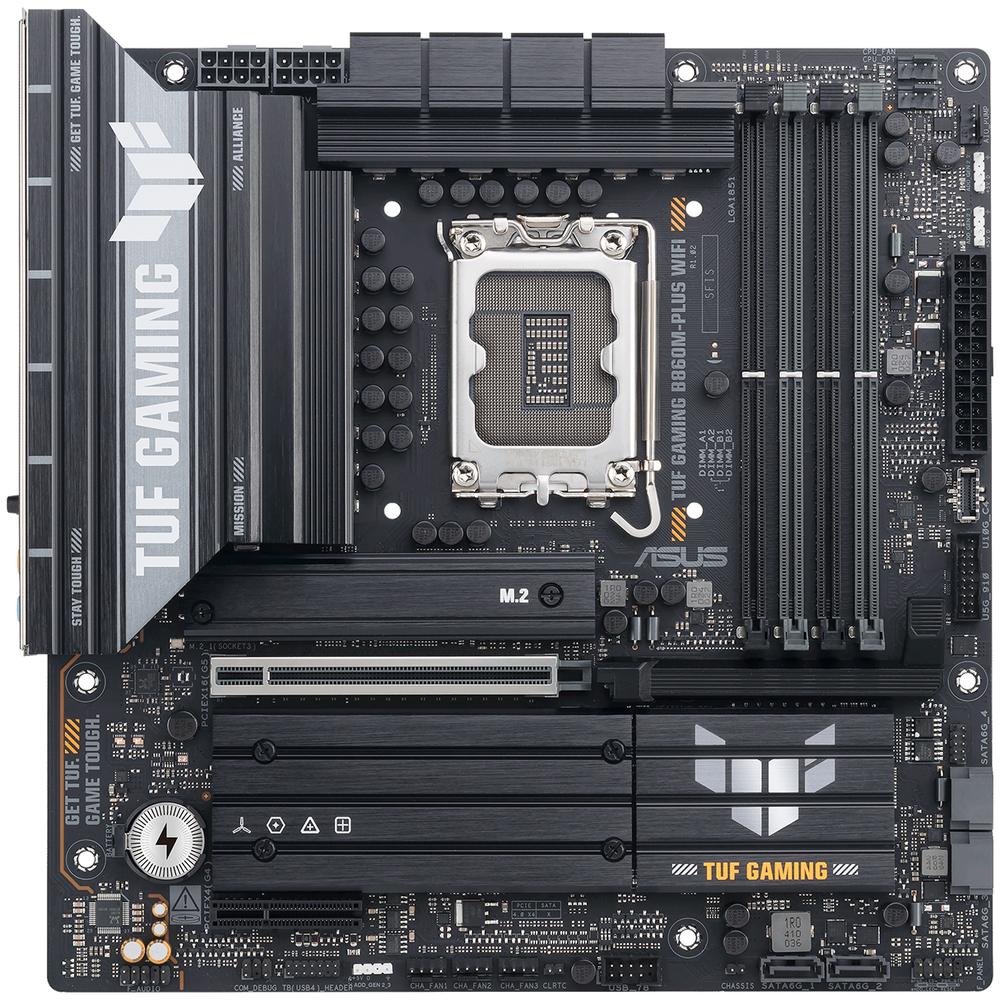 Foto 3 pulgar | Tarjeta Madre Asus Tuf Gaming B860m-plus Wifi Lga1851 4x Ddr5 3x M.2 Pcie 5.0 Usb-c Wifi 7 Bt 5.4 Micro Atx