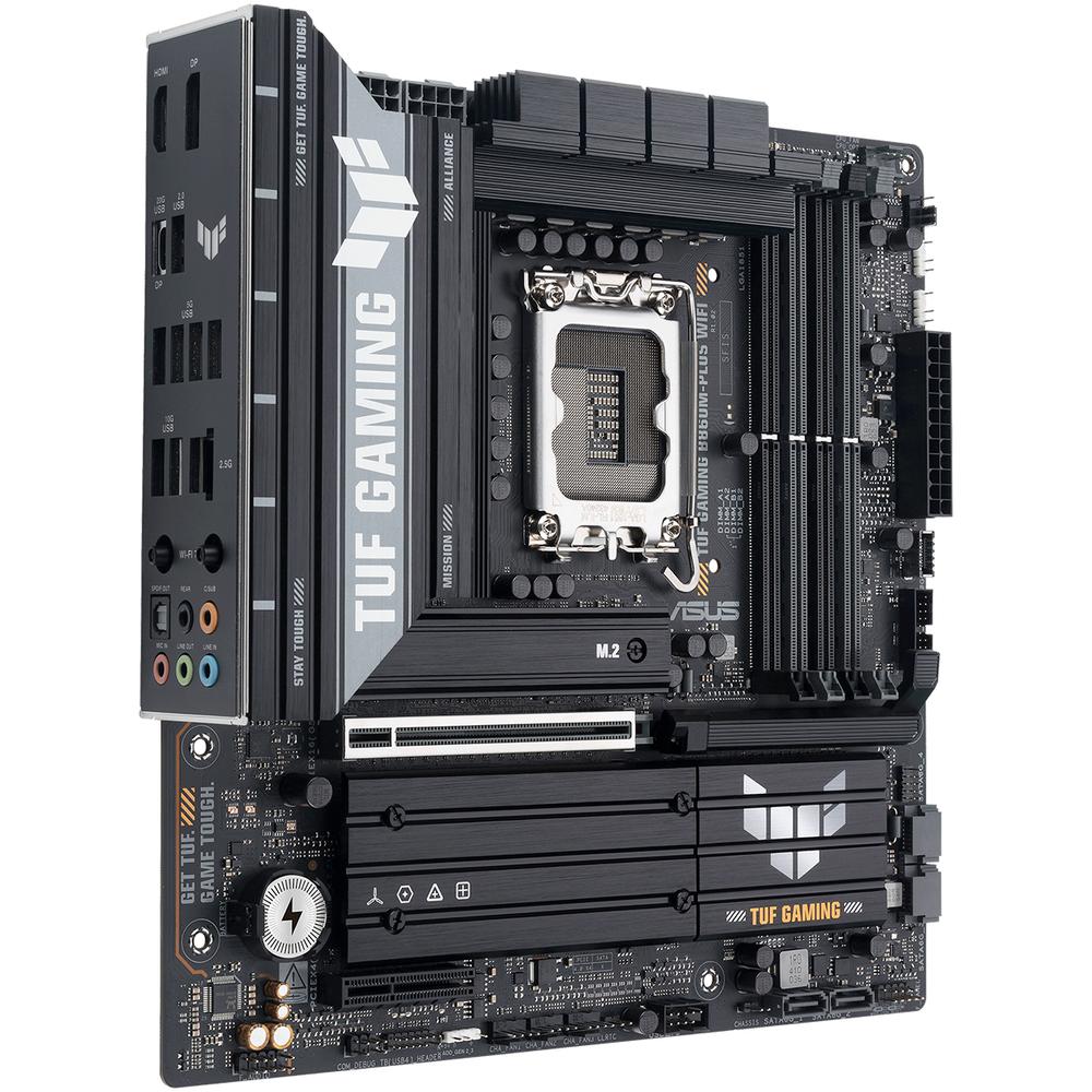 Foto 4 pulgar | Tarjeta Madre Asus Tuf Gaming B860m-plus Wifi Lga1851 4x Ddr5 3x M.2 Pcie 5.0 Usb-c Wifi 7 Bt 5.4 Micro Atx