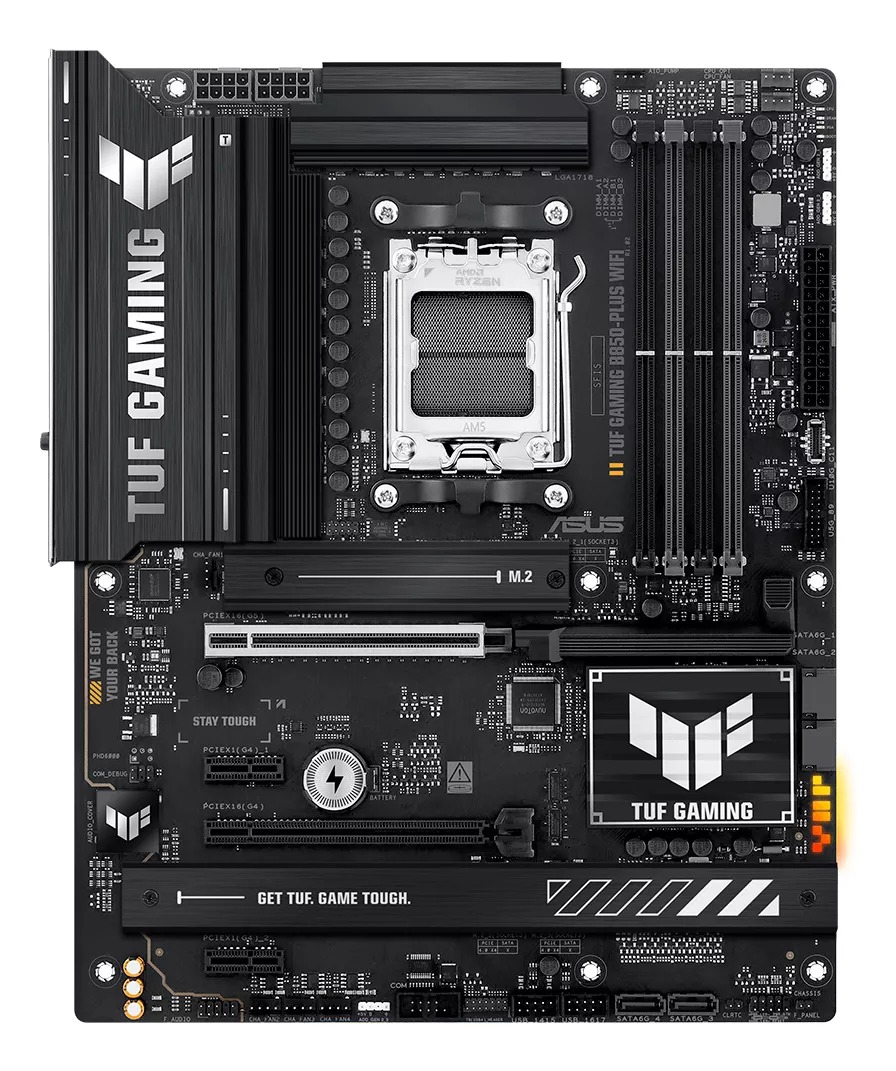 Mb Asus Tuf B850-plus Gaming Wifi Am5 Ddr5 Hdmi Dp 90mb1j30-mvaay0