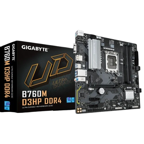 Foto 2 pulgar | Mb Gigabyte B760m D3hp Intel 1700 Ddr4 32gb Hdmi Dp Atx B760m Dh3p Ddr4
