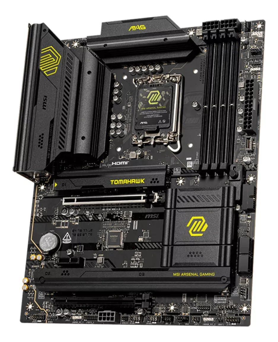 Foto 3 pulgar | Mb Msi B860 Tomahawk Wifi Intel Gen15 Lga1851 Ddr5 256gb Atx Dp Hdmi Usb-c Mag B860 Tomahawk Wifi