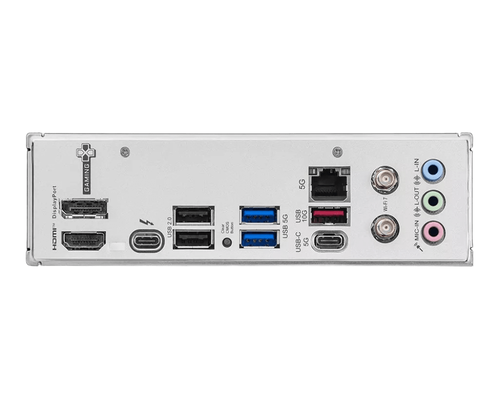 Foto 6 pulgar | Mb Msi B860m Gaming Plus Wifi Intel Gen15 Ddr5 256gb Lga1851 M-atx Hdmi Dp Usb-c B860m Gaming Plus Wifi