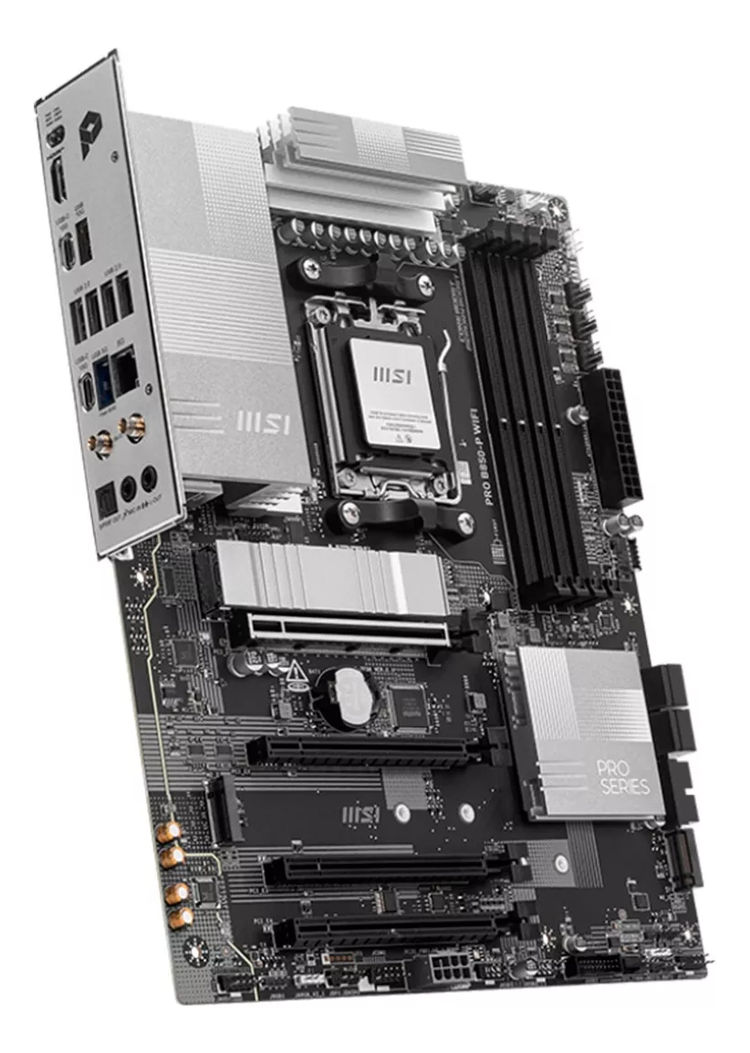 Foto 3 | Mb Msi Pro B850-p Wifi Amd Ddr5 256gb Am5 Atx Hdmi Usb-c Pro B850-p Wifi