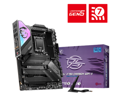 Foto 1 | Mb Msi Z790 Carbon Wifi Intel 14va Ddr5 Lga1700 256gb Atx Hdmi Usb-c Mpg Z790 Carbon Wifi Ii