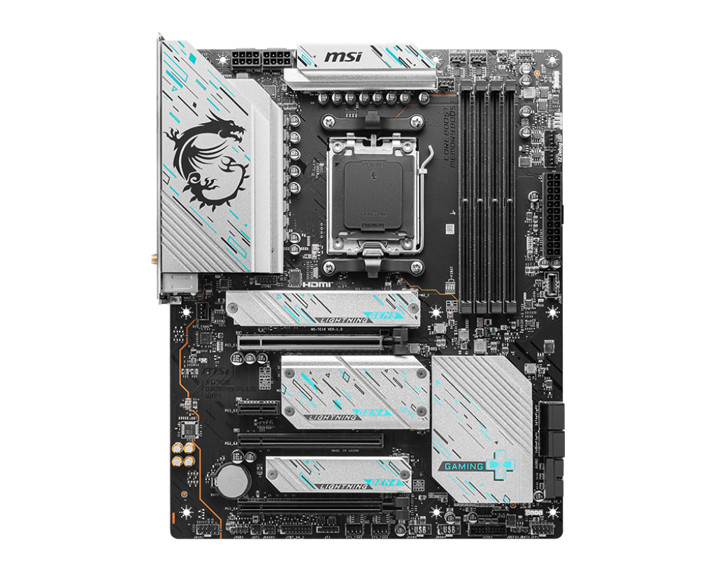 Foto 3 pulgar | Mb Msi x670e Gaming Plus Wifi Amd Ddr5 256gb Atx Dp Hdmi Usb-c X670e Gaming Plus Wifi