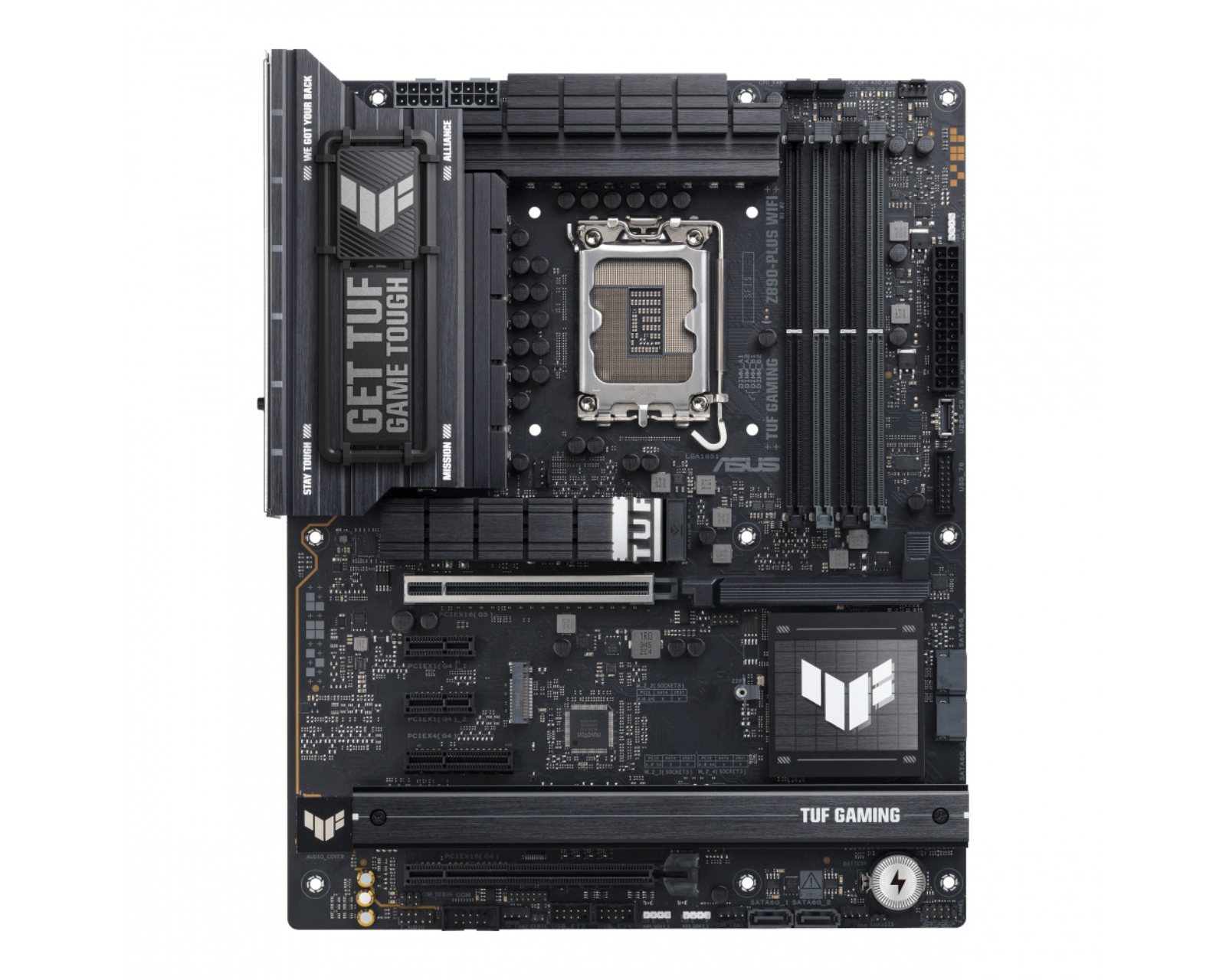 Foto 2 pulgar | Tarjeta Madre Asus Tuf Gaming Z890-plus Wifi Atx Lga 1851 Socket V1 Intel Z890 192gb Ddr5 Hdmi Dp Para Intel