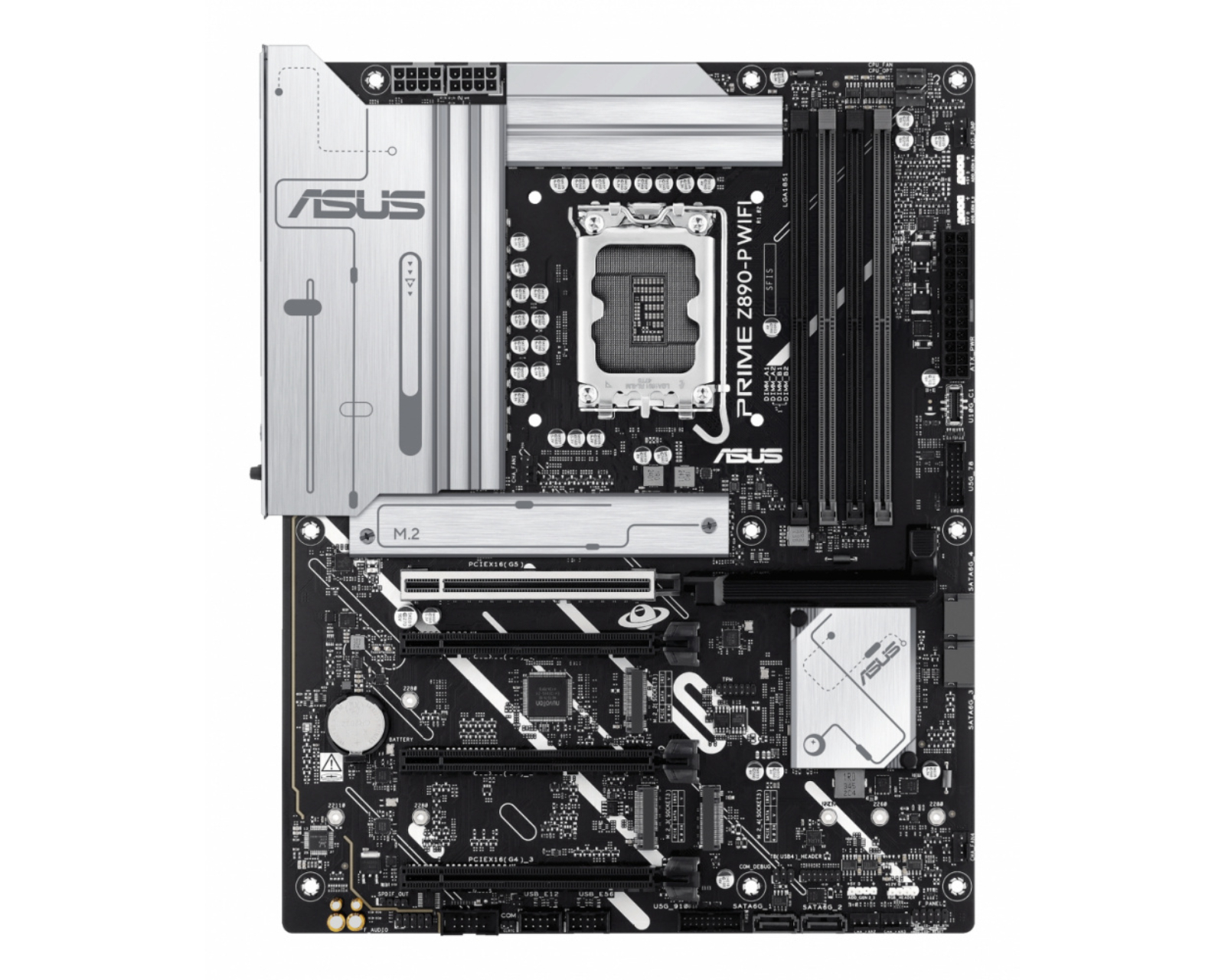 Foto 3 pulgar | Tarjeta Madre Asus Prime Z890-p Atx Lga 1851 Socket V1 Intel Z890 192gb Ddr5 Hdmi Dp Para Intel