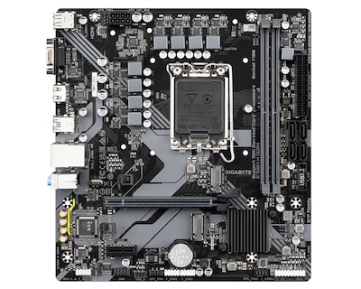 Foto 2 | Tarjeta Madre Gigabyte Micro-atx B760m H Ddr4 S-1700 Intel B760 Express Hdmi 64gb Ddr4 Para Intel