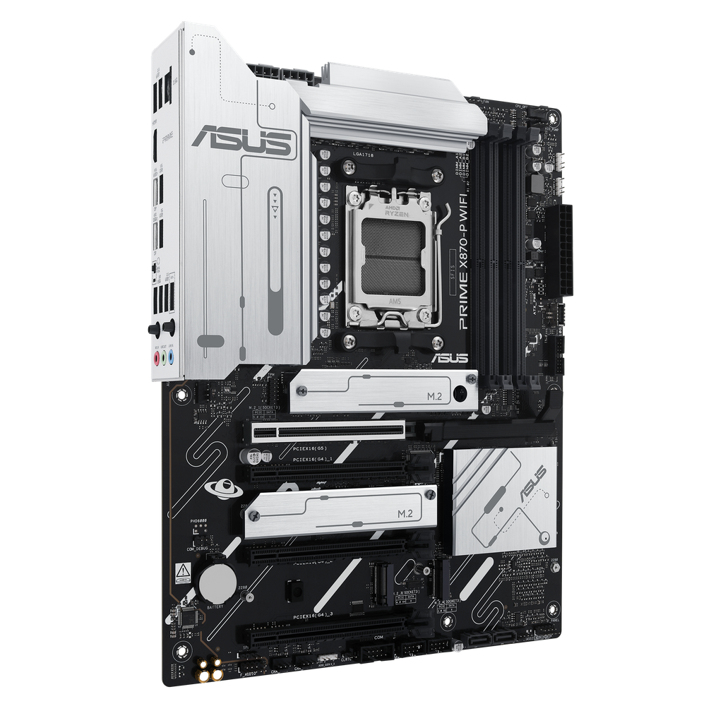 Foto 3 | Mb Asus Prime X870-p Wifi Am5 Ddr5 256gb Atx Hdmi Usb-c Wifi-7 Prime X870-p Wifi 90mb1is0-m0eay0