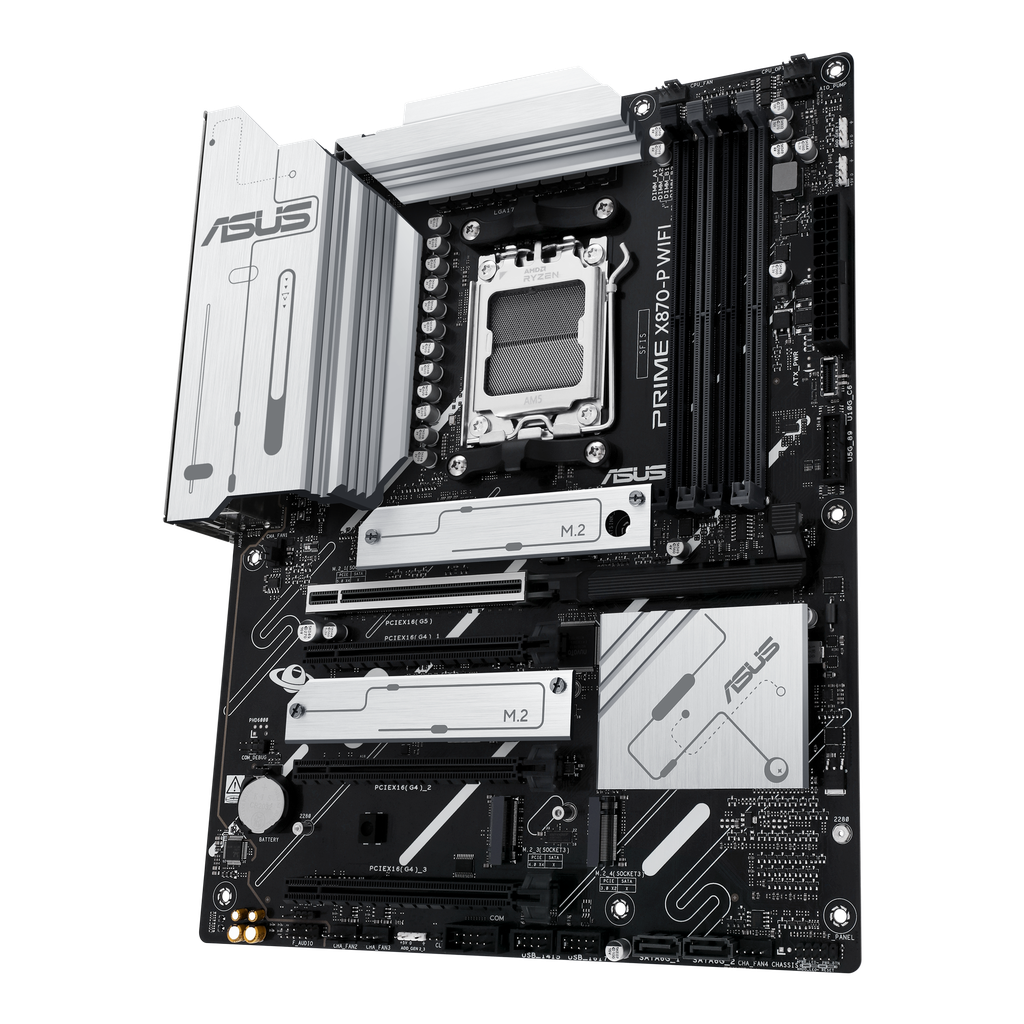 Foto 4 | Mb Asus Prime X870-p Wifi Am5 Ddr5 256gb Atx Hdmi Usb-c Wifi-7 Prime X870-p Wifi 90mb1is0-m0eay0