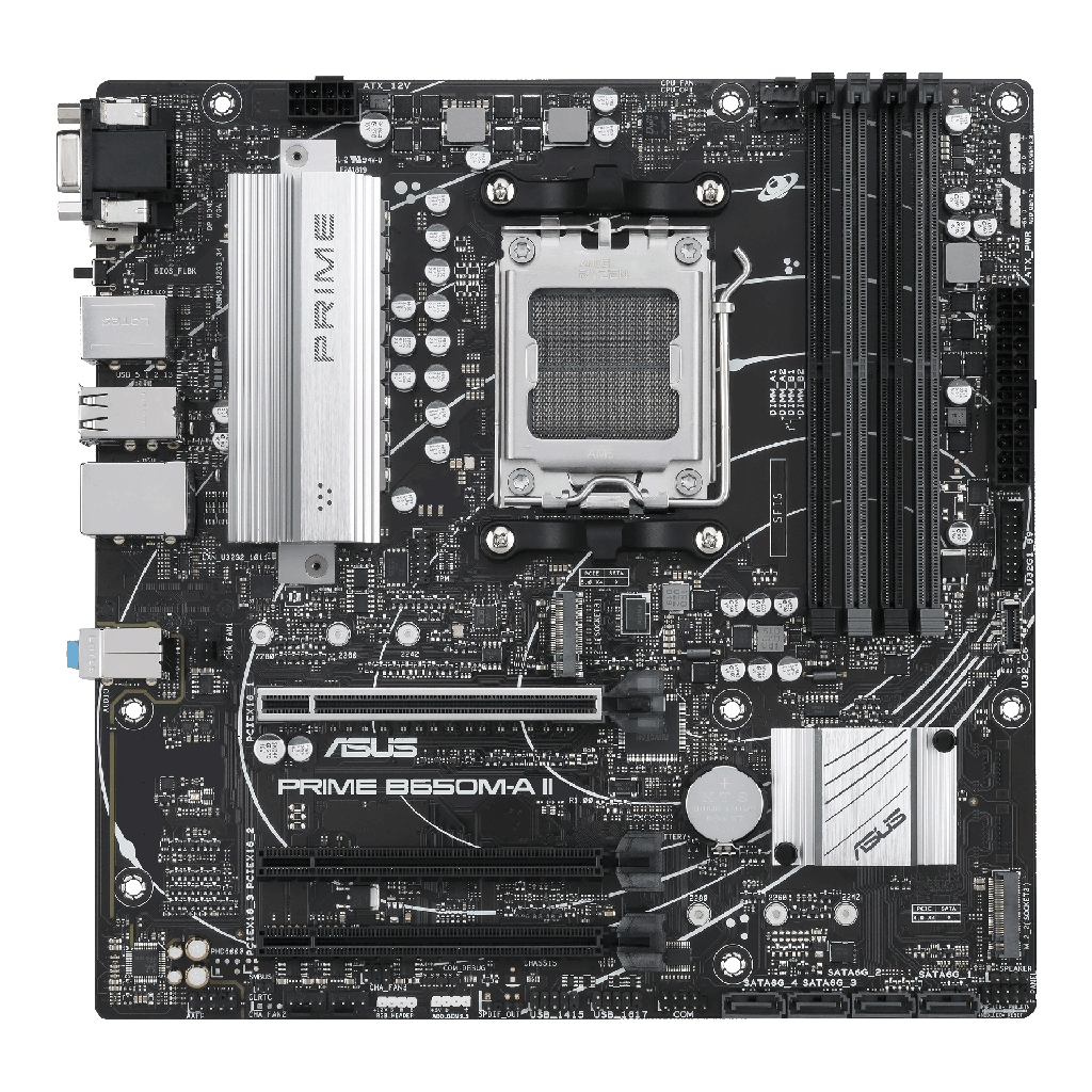Foto 3 pulgar | Mb Asus Prime B650m-a Ax Ii Csm Am5 Ddr5 Micro Atx Vga Hdmi Dp 90mb1ed0-m0eayc