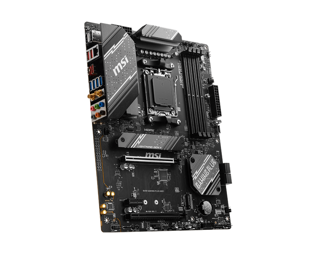 Foto 4 pulgar | Tarjeta Madre Msi B650 Gaming Plus Wifi, Amd, Am5, Ddr5-sdram, 192 Gb