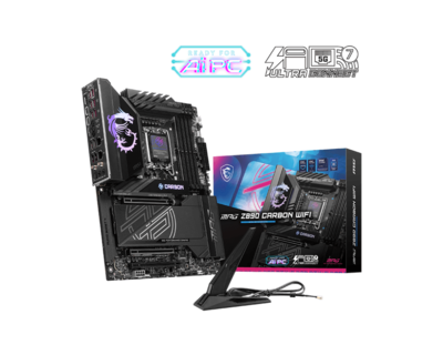Foto 1 | Tarjeta Madre Msi Mpg Z890 Carbón Wifi / Atx / Lga1851 / Vrm Sps 110a / Ddr5 (9200+mt/s Oc) / Pcie 5.0 / Intel Co