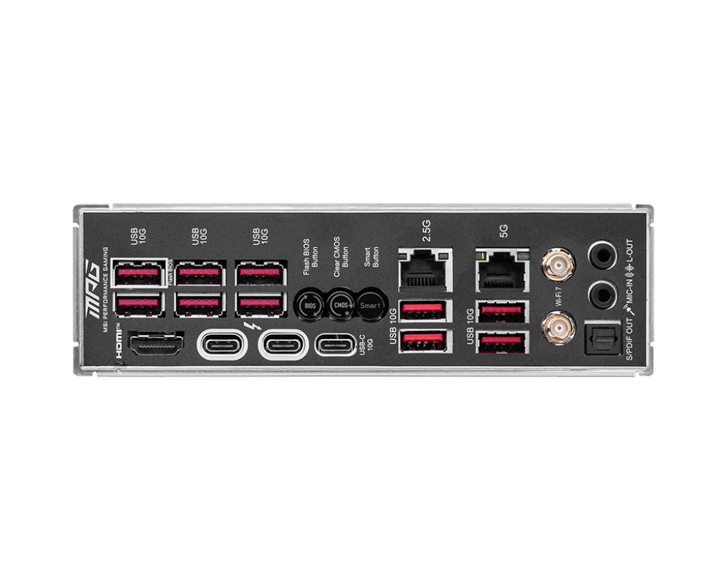 Foto 3 | Tarjeta Madre Msi Mpg Z890 Carbón Wifi / Atx / Lga1851 / Vrm Sps 110a / Ddr5 (9200+mt/s Oc) / Pcie 5.0 / Intel  Co