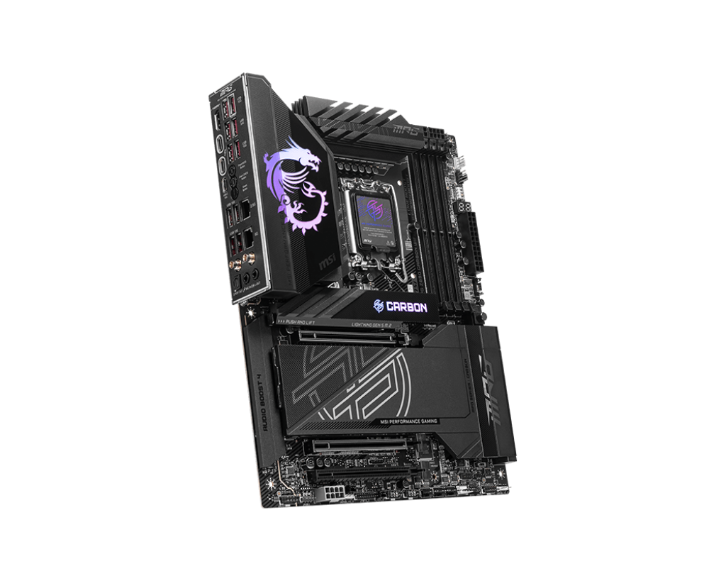 Foto 4 | Tarjeta Madre Msi Mpg Z890 Carbón Wifi / Atx / Lga1851 / Vrm Sps 110a / Ddr5 (9200+mt/s Oc) / Pcie 5.0 / Intel  Co