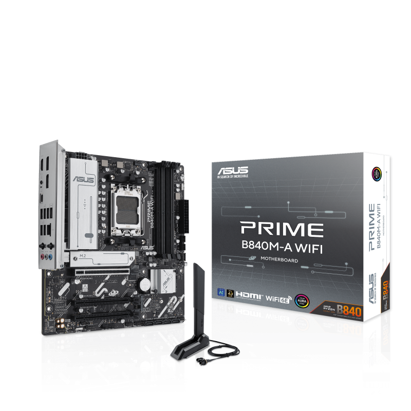 Mb Asus Prime B840m-a Wifi Am5 Ddr5 Atx Hdmi Dp 90mb1j20-m0eay0