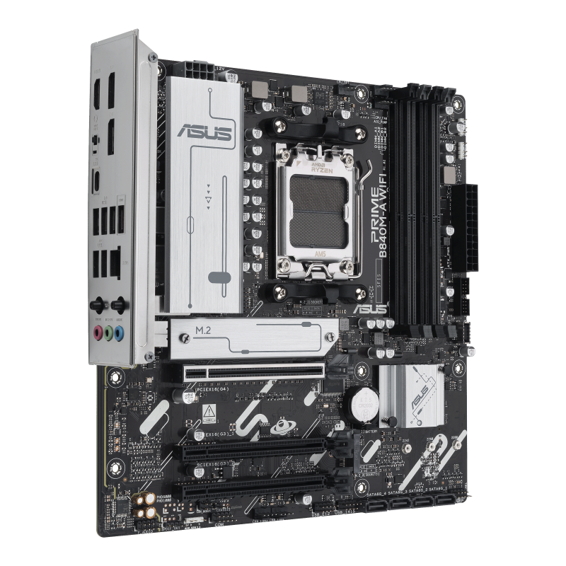 Foto 3 pulgar | Mb Asus Prime B840m-a Wifi Am5 Ddr5 Atx Hdmi Dp 90mb1j20-m0eay0