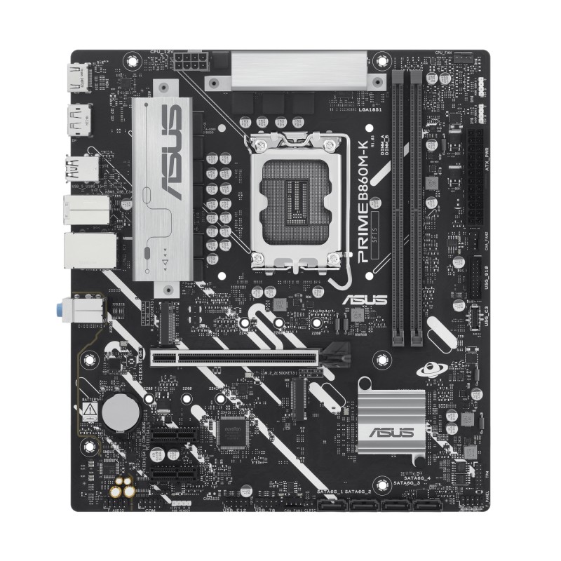 Mb Asus Prime B860m-k Intel Lga1851 Ddr5 Micro Atx Hdmi Dp 90mb1jt0-m0eay0
