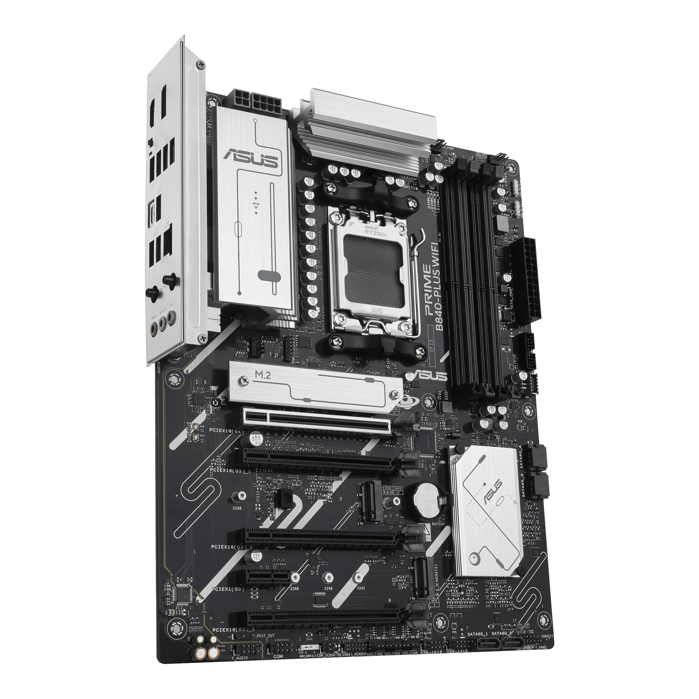 Foto 4 pulgar | Mb Asus Prime B840 Plus Wifi-csm Amd Am5 256gb Ddr5 Atx Hdmi 90mb1iz0-m0uayc