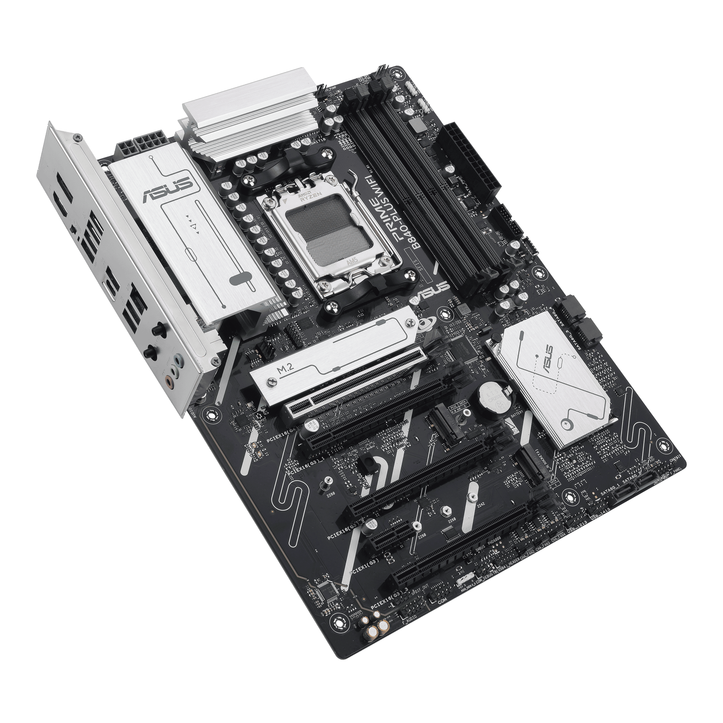 Foto 5 pulgar | Mb Asus Prime B840 Plus Wifi-csm Amd Am5 256gb Ddr5 Atx Hdmi 90mb1iz0-m0uayc