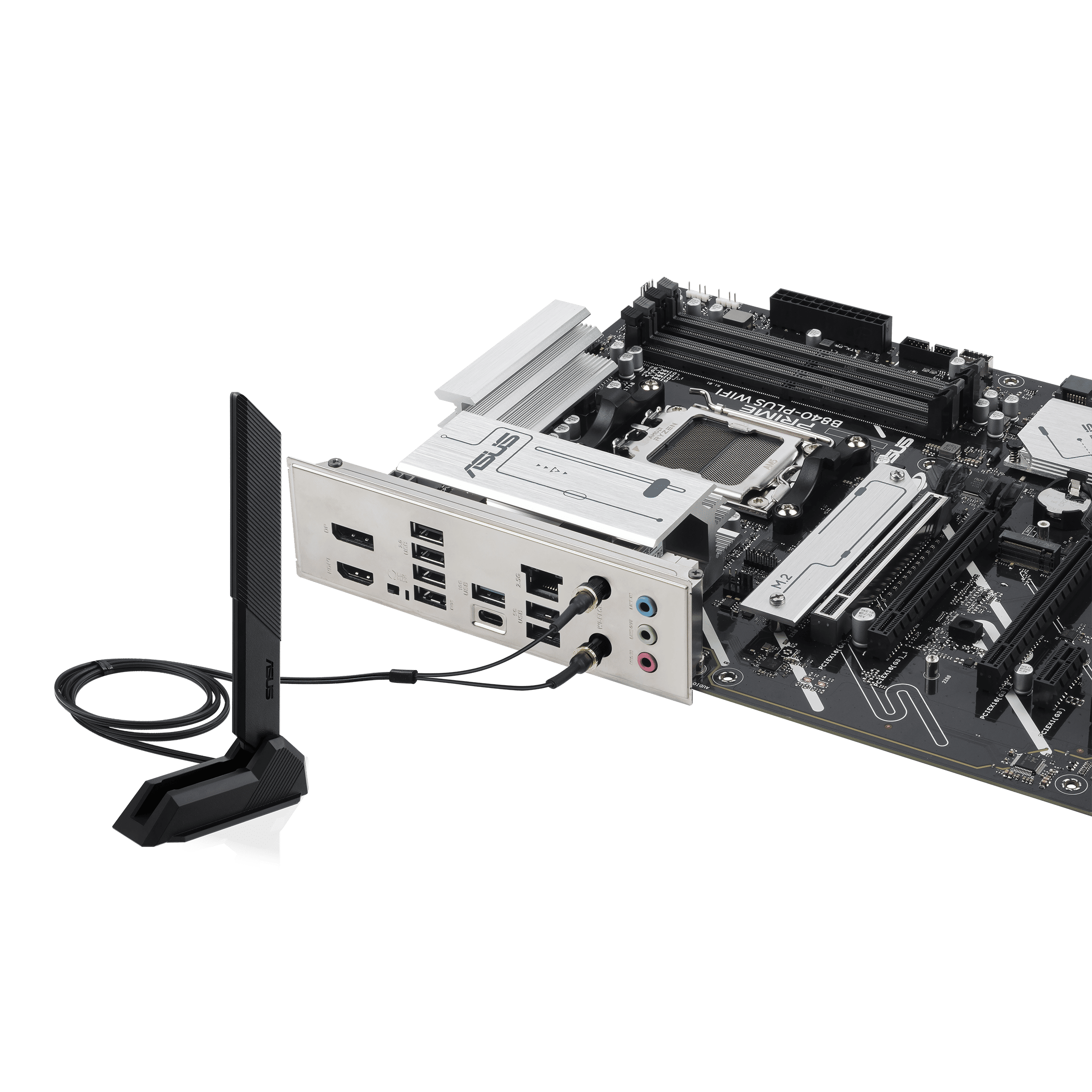 Foto 6 pulgar | Mb Asus Prime B840 Plus Wifi-csm Amd Am5 256gb Ddr5 Atx Hdmi 90mb1iz0-m0uayc