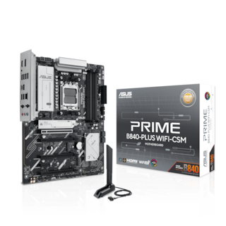 Foto 7 | Mb Asus Prime B840 Plus Wifi-csm Amd Am5 256gb Ddr5 Atx Hdmi 90mb1iz0-m0uayc