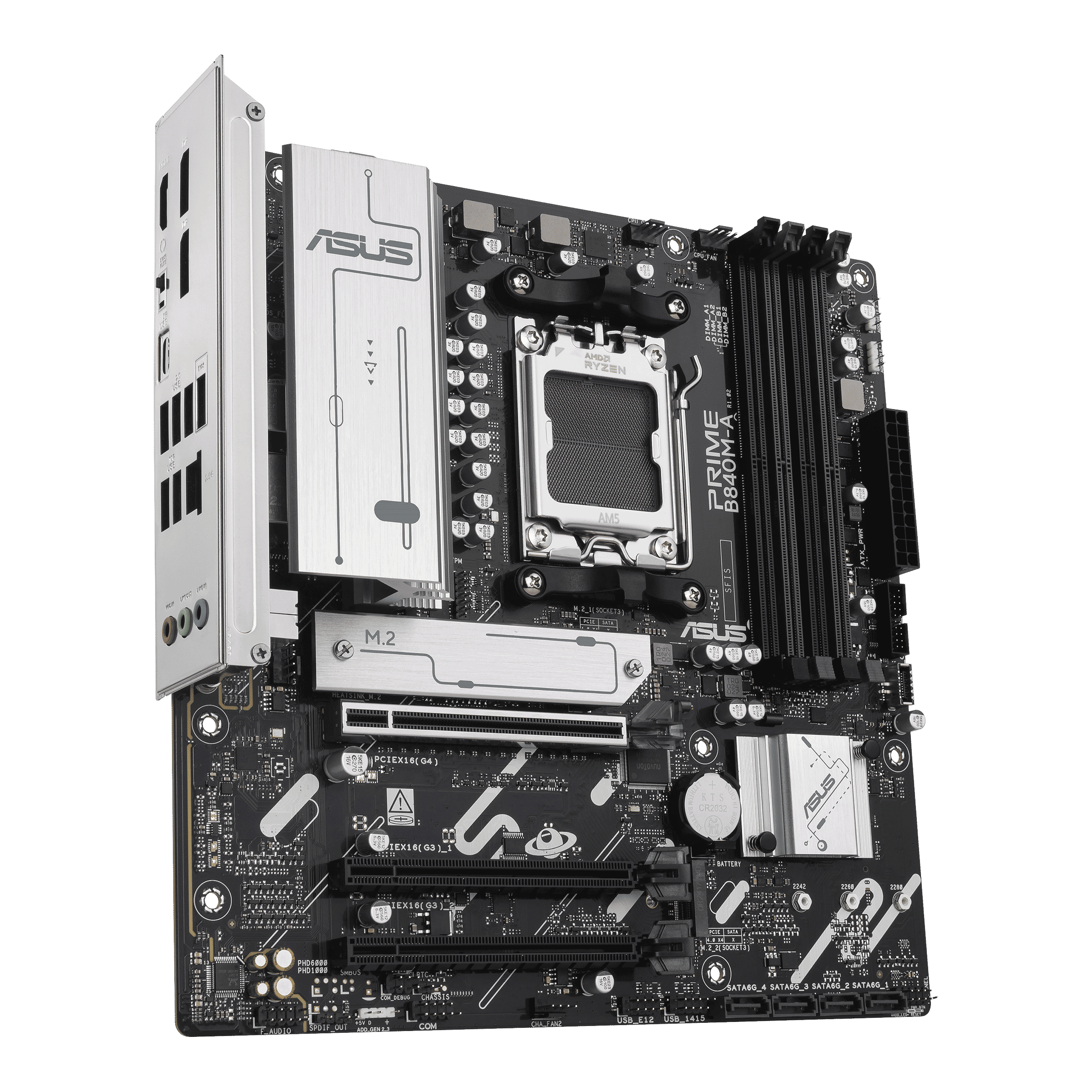 Foto 4 pulgar | Mb Asus Prime B840m-a Amd Am5 256gb Ddr5 M-atx Hdmi 90mb1j20-m0eay0