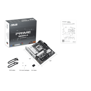 Foto 8 | Mb Asus Prime B840m-a Amd Am5 256gb Ddr5 M-atx Hdmi 90mb1j20-m0eay0