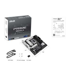 Foto 7 | Mb Asus Prime B860m-a Intel Lga1851 256gb Ddr5 Atx Hdmi Dp 90mb1k00-m0aay0
