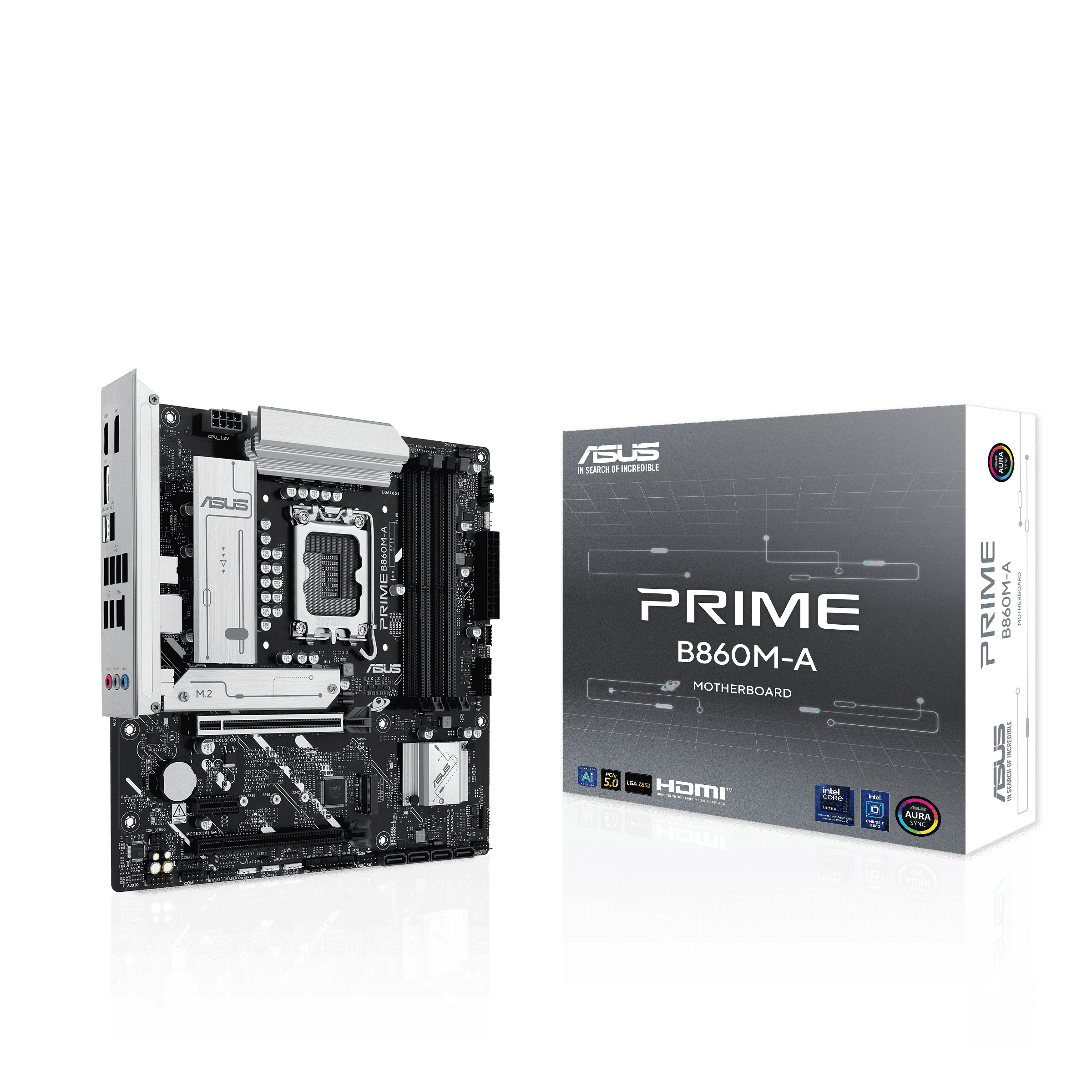 Foto 9 pulgar | Mb Asus Prime B860m-a Intel Lga1851 256gb Ddr5 Atx Hdmi Dp 90mb1k00-m0aay0