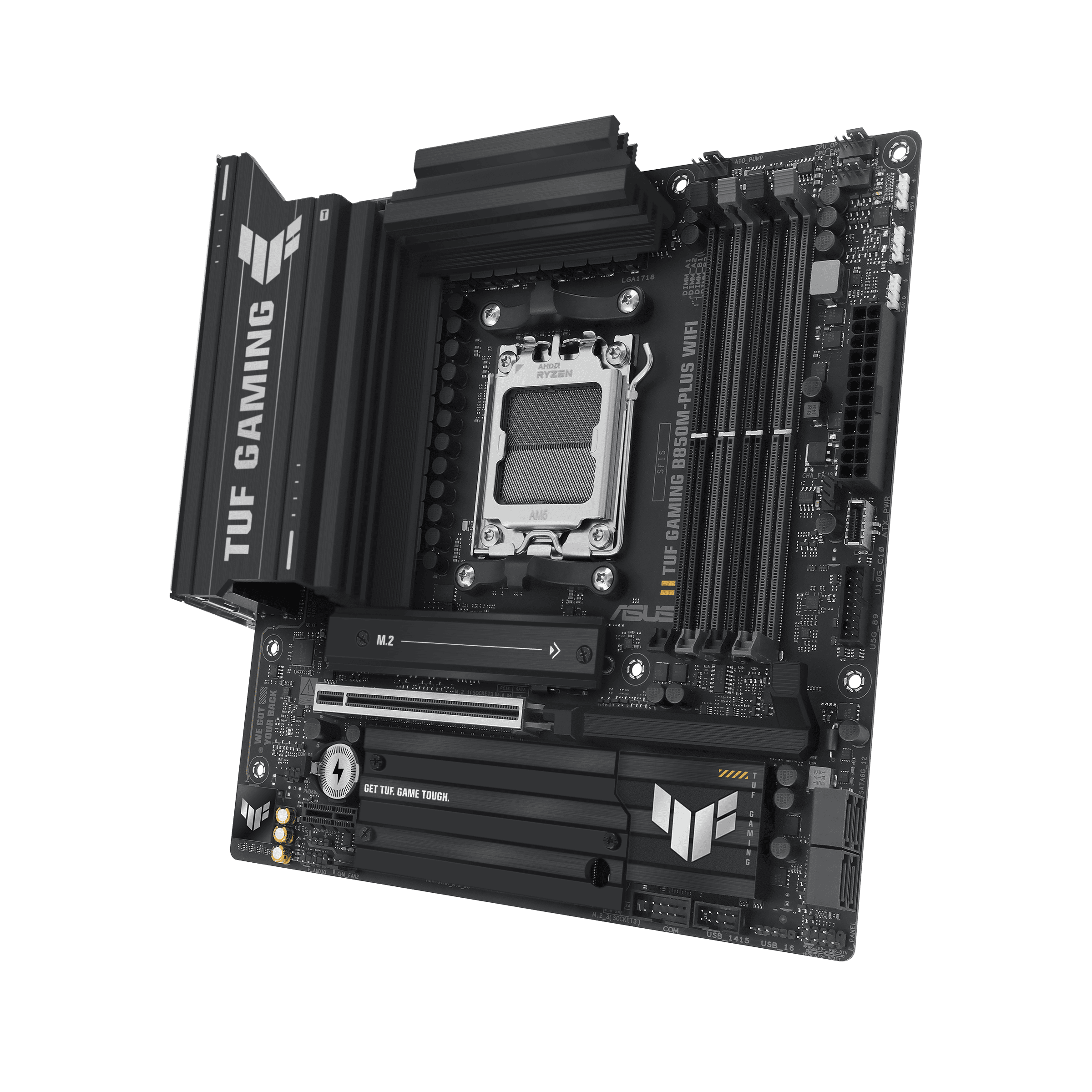 Foto 4 pulgar | Mb Asus Tuf Gaming B850m-plus Wifi Am5 256gb Ddr5 Hdmi Dp 90mb1iy0-m0eay0