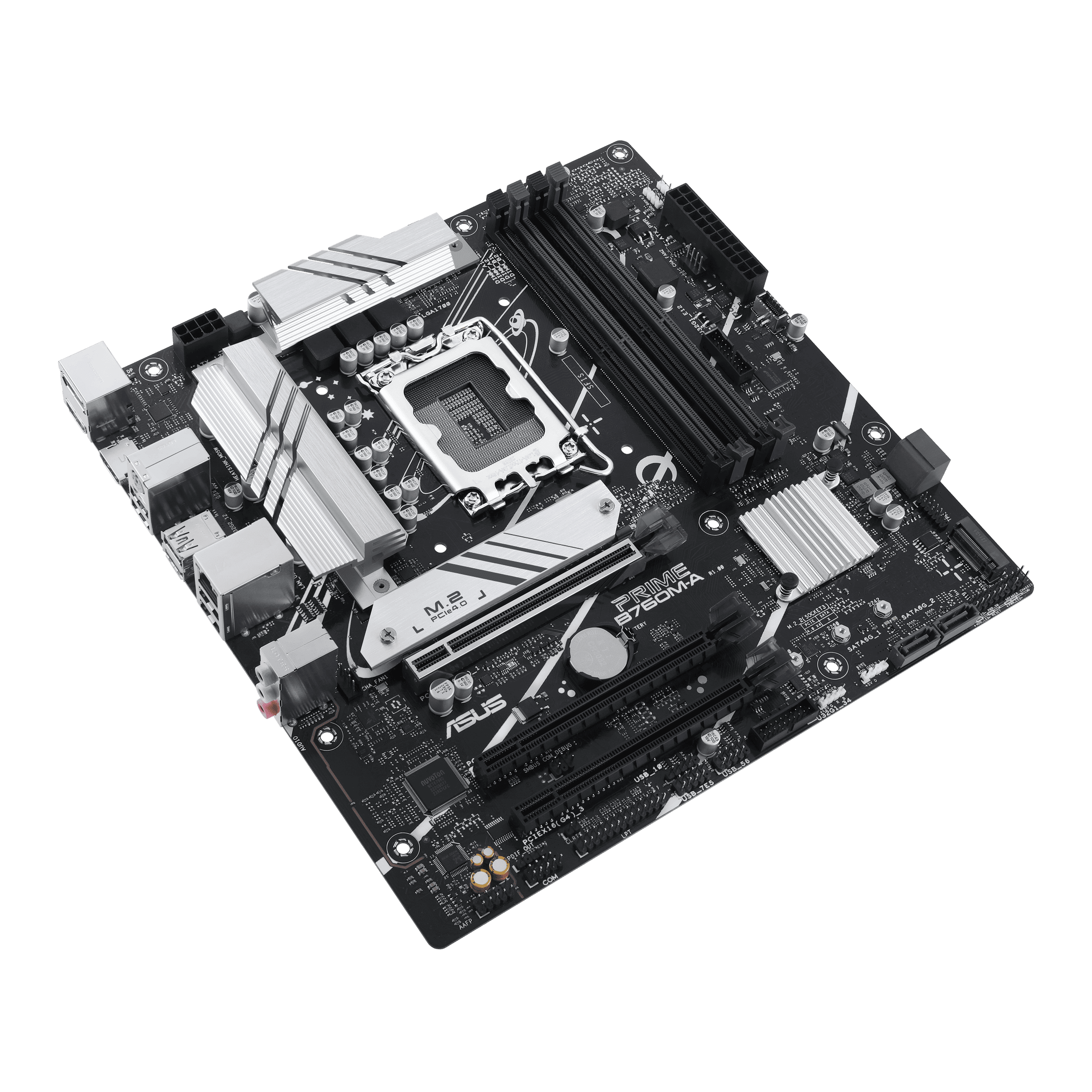 Foto 5 pulgar | Mb Asus Prime B760m-a-csm Intel Lga1700 128gb Ddr5 Atx Hdmi Dp 90mb1ek0-m0eayc