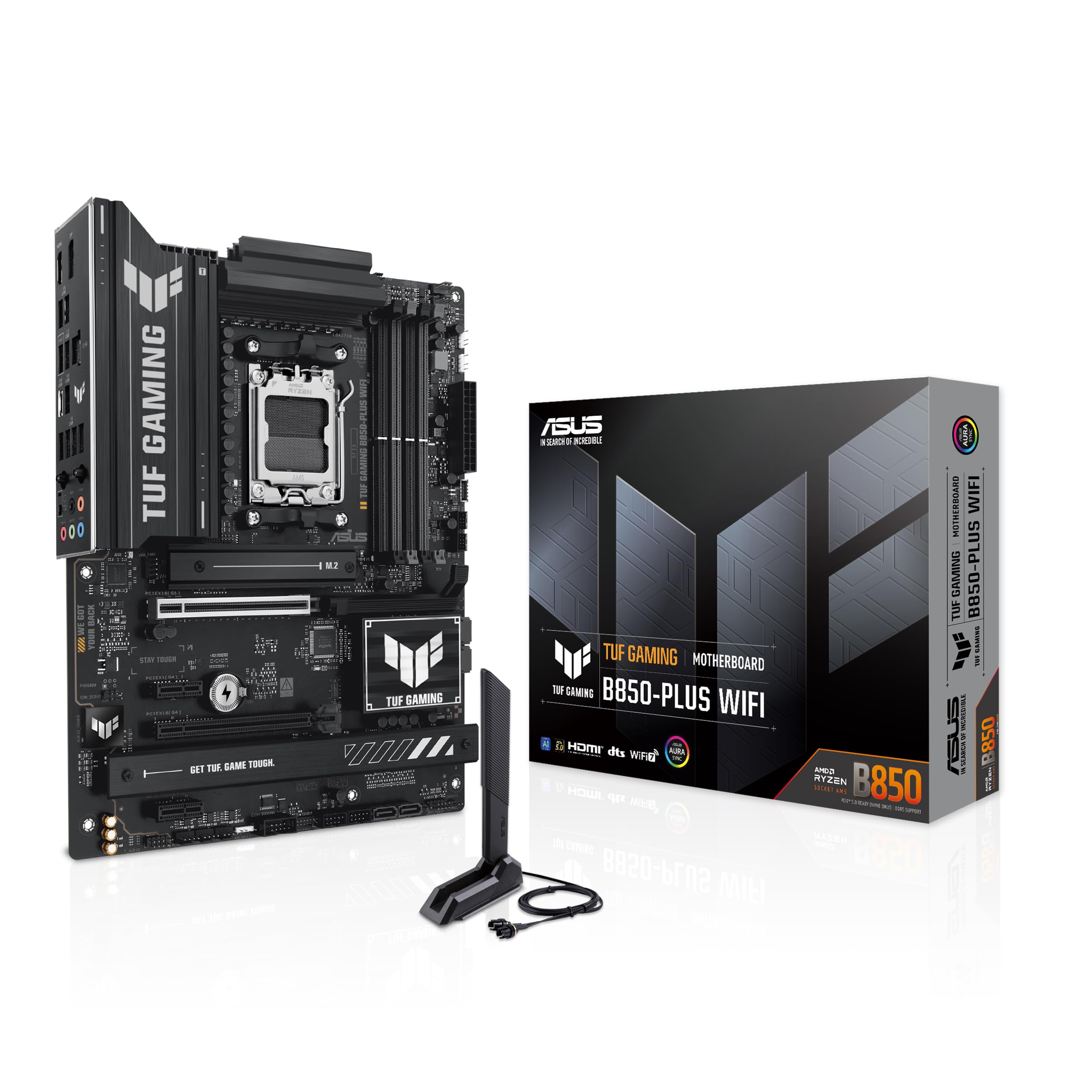 Foto 2 pulgar | Placa Madre Asus Tuf Gaming B850-plus Wifi Amd Am5 B850 Atx - Venta Internacional.