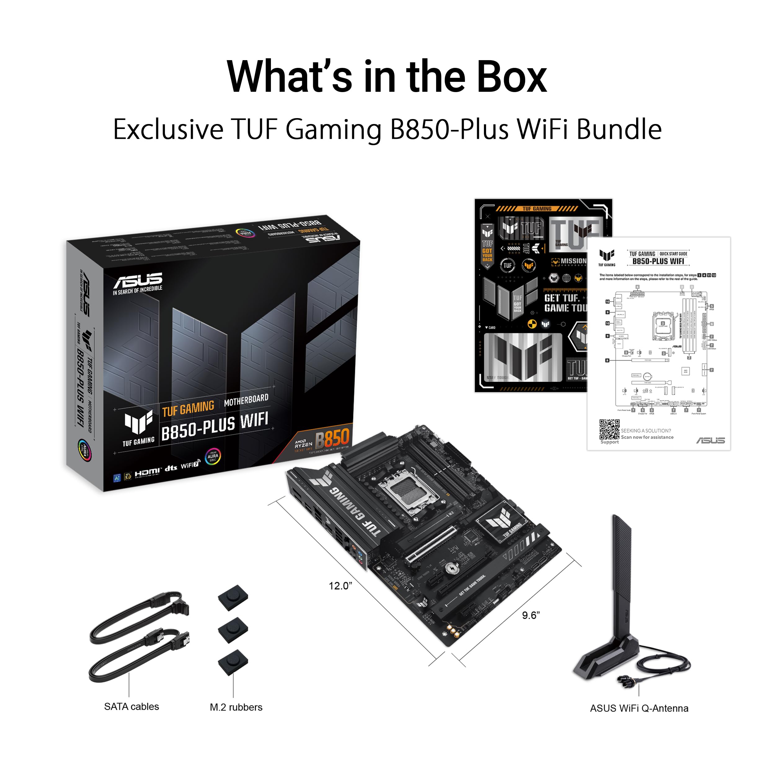 Foto 7 pulgar | Placa Madre Asus Tuf Gaming B850-plus Wifi Amd Am5 B850 Atx - Venta Internacional.