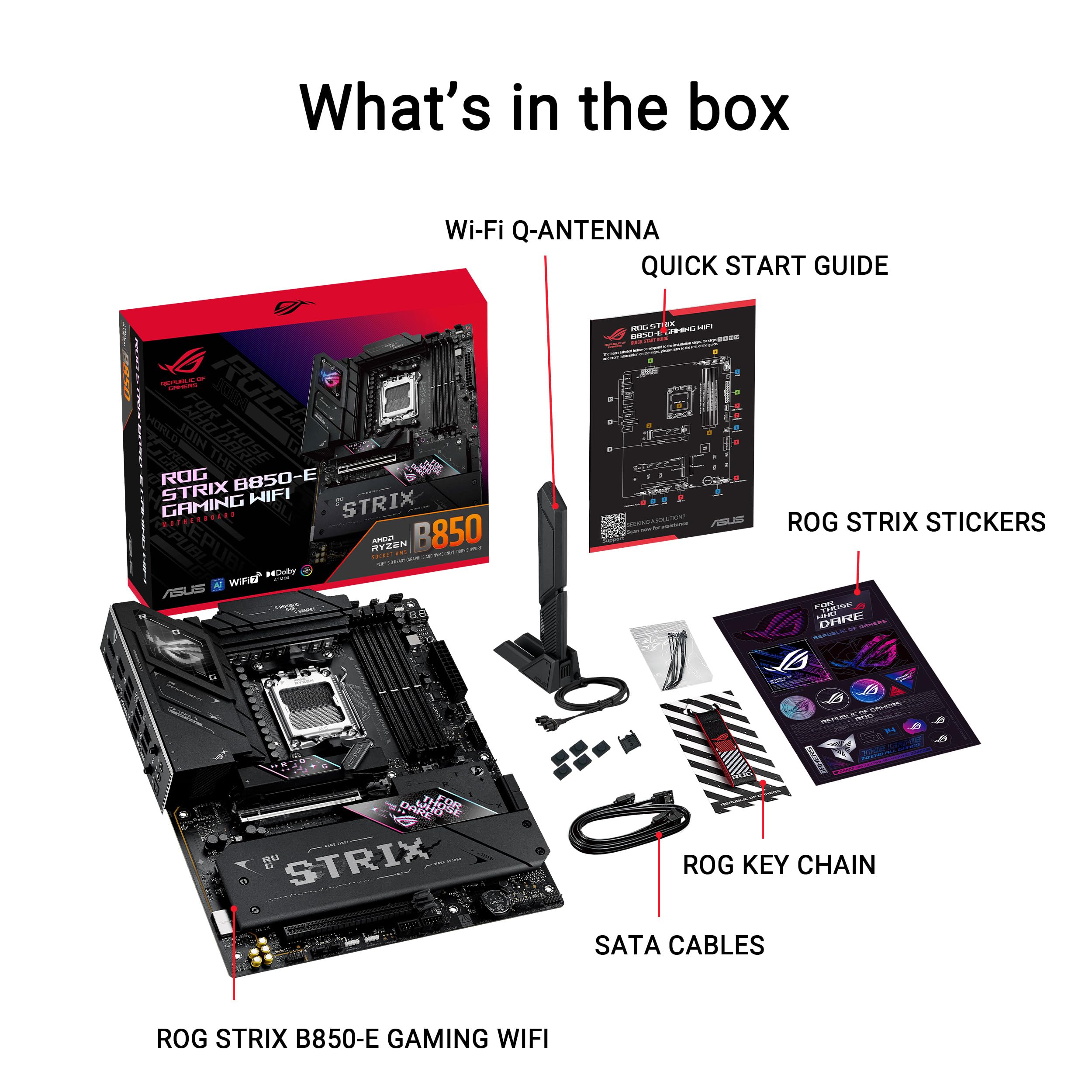 Foto 7 pulgar | Placa Madre Asus Rog Strix B850-e Gaming Wifi Amd Am5 B850 - Venta Internacional.