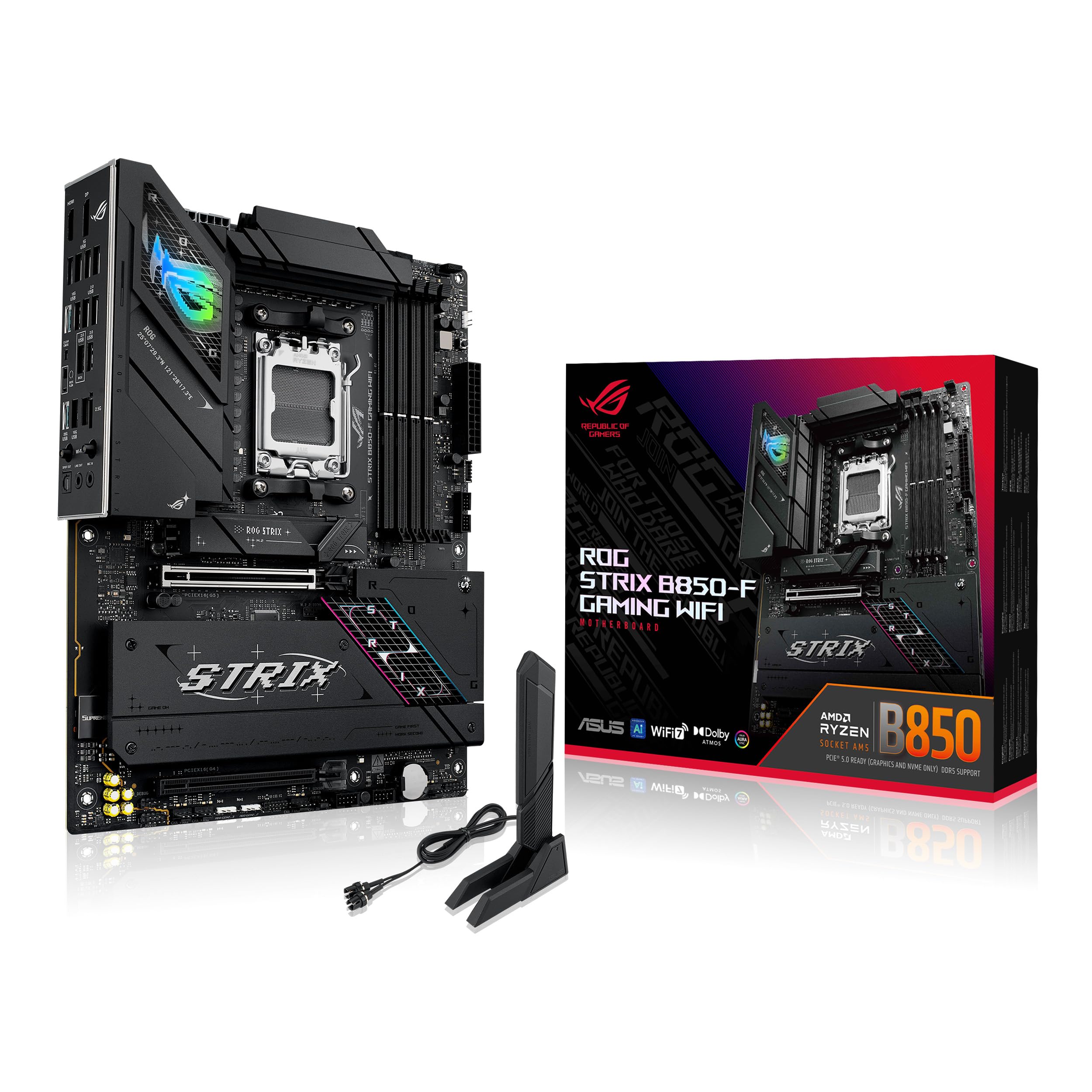 Foto 2 pulgar | Placa Madre Asus Rog Strix B850-f Gaming Wifi Amd Am5 Atx - Venta Internacional.