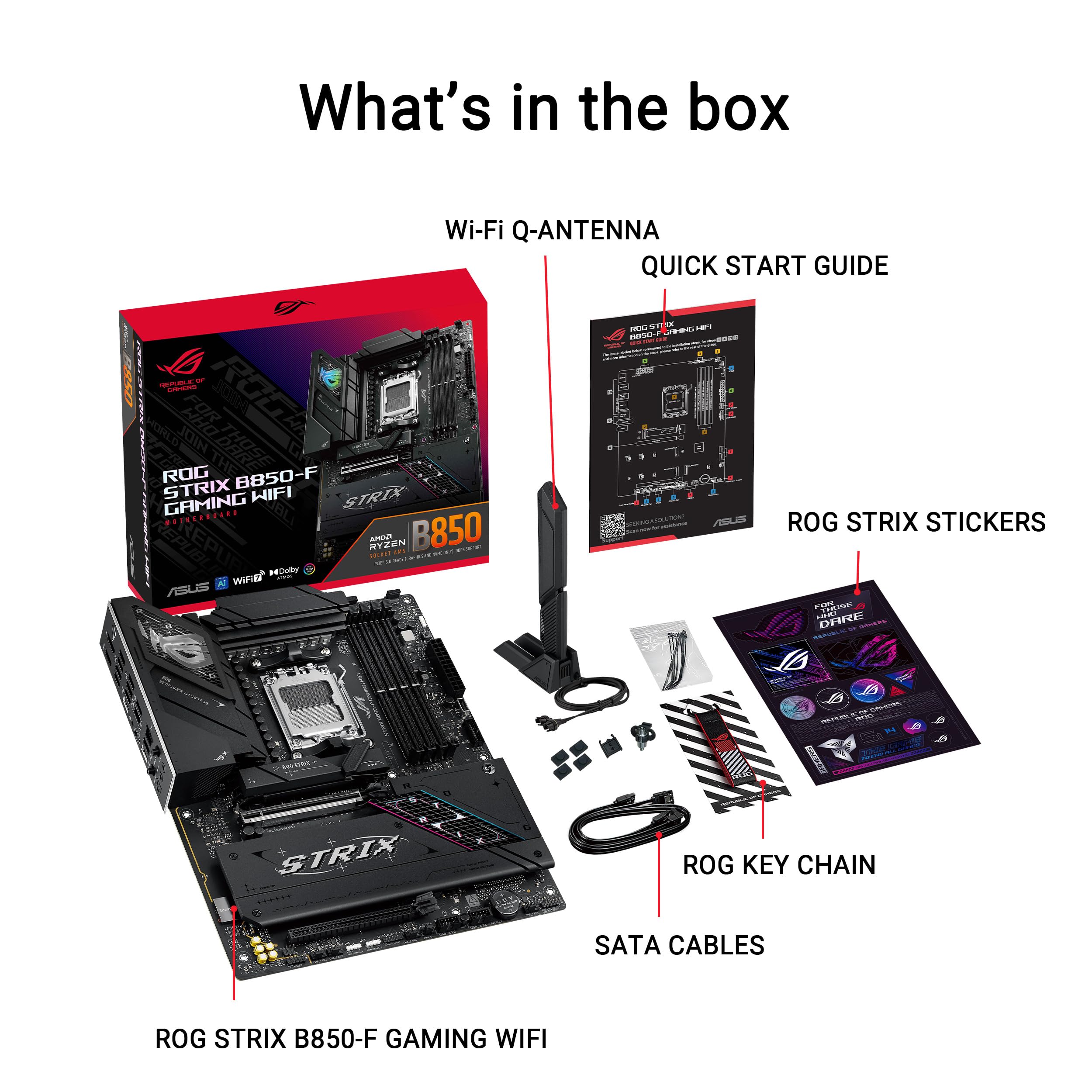 Foto 7 pulgar | Placa Madre Asus Rog Strix B850-f Gaming Wifi Amd Am5 Atx - Venta Internacional.
